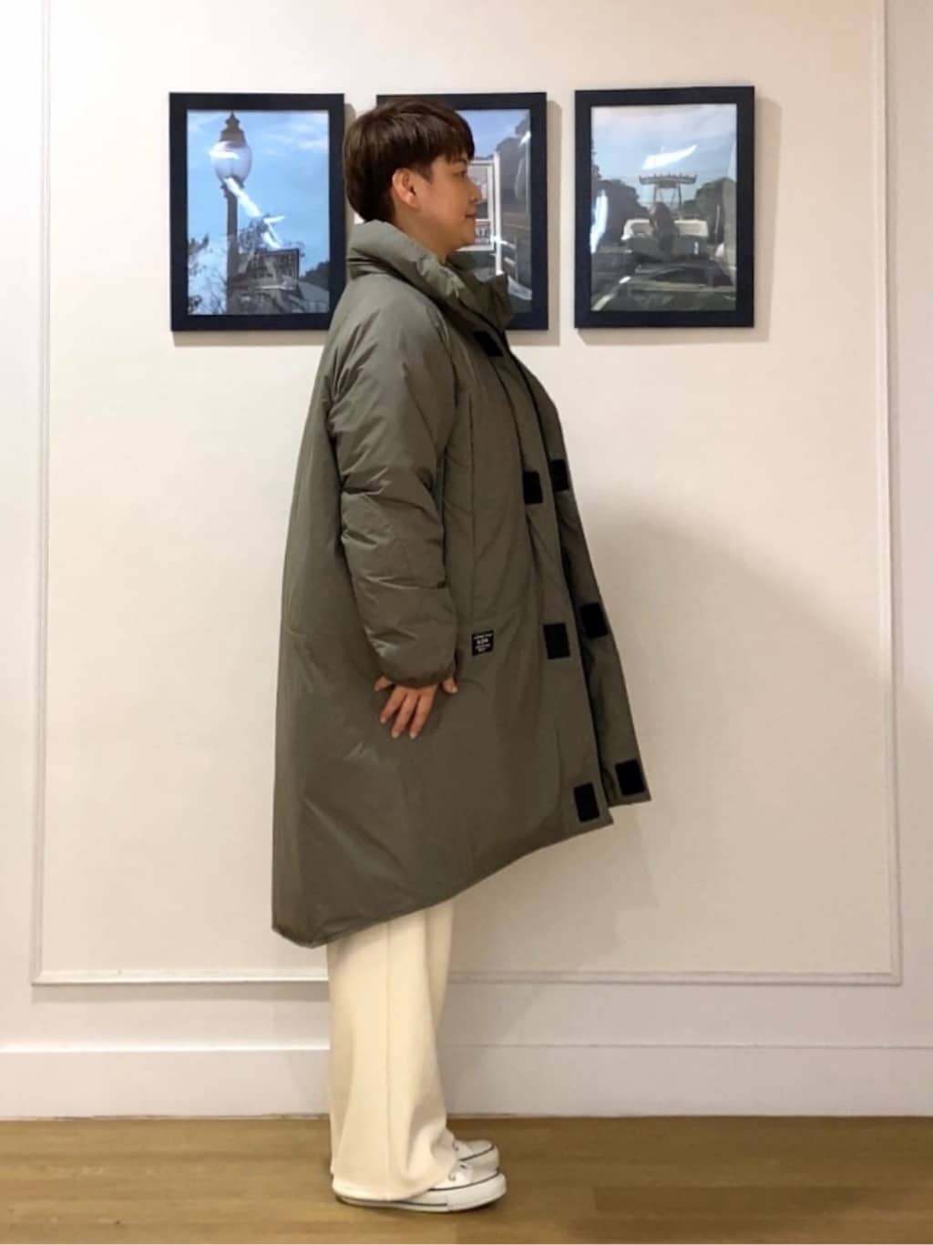 Hiroさんの「Dessin｜【洗える】裏起毛ロゴスウェット」を使ったコーディネート