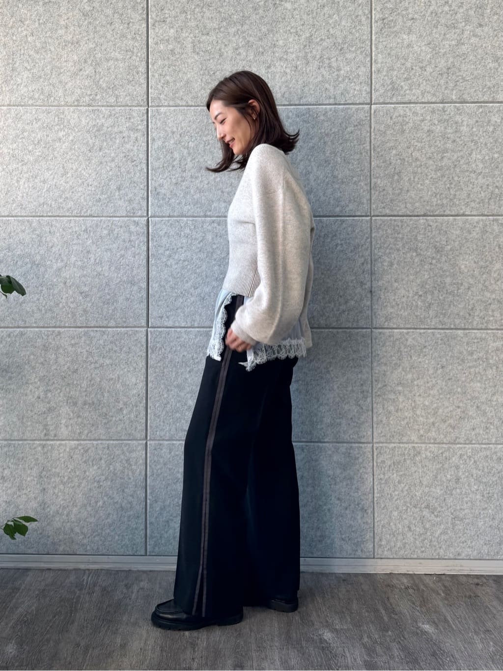 uchi__yamaさんの「CODE A｜zip form cardigan」を使ったコーディネート