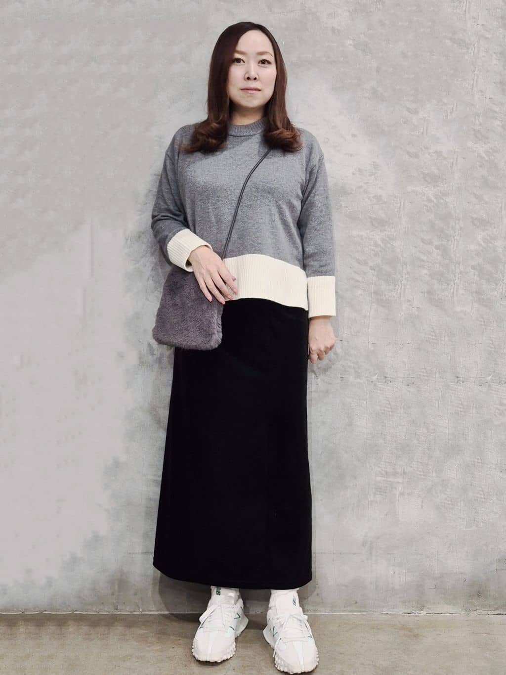 ひさえさんの「THE SHOP TK｜プラスするだけでこなれ見え ボアベスト」を使ったコーディネート