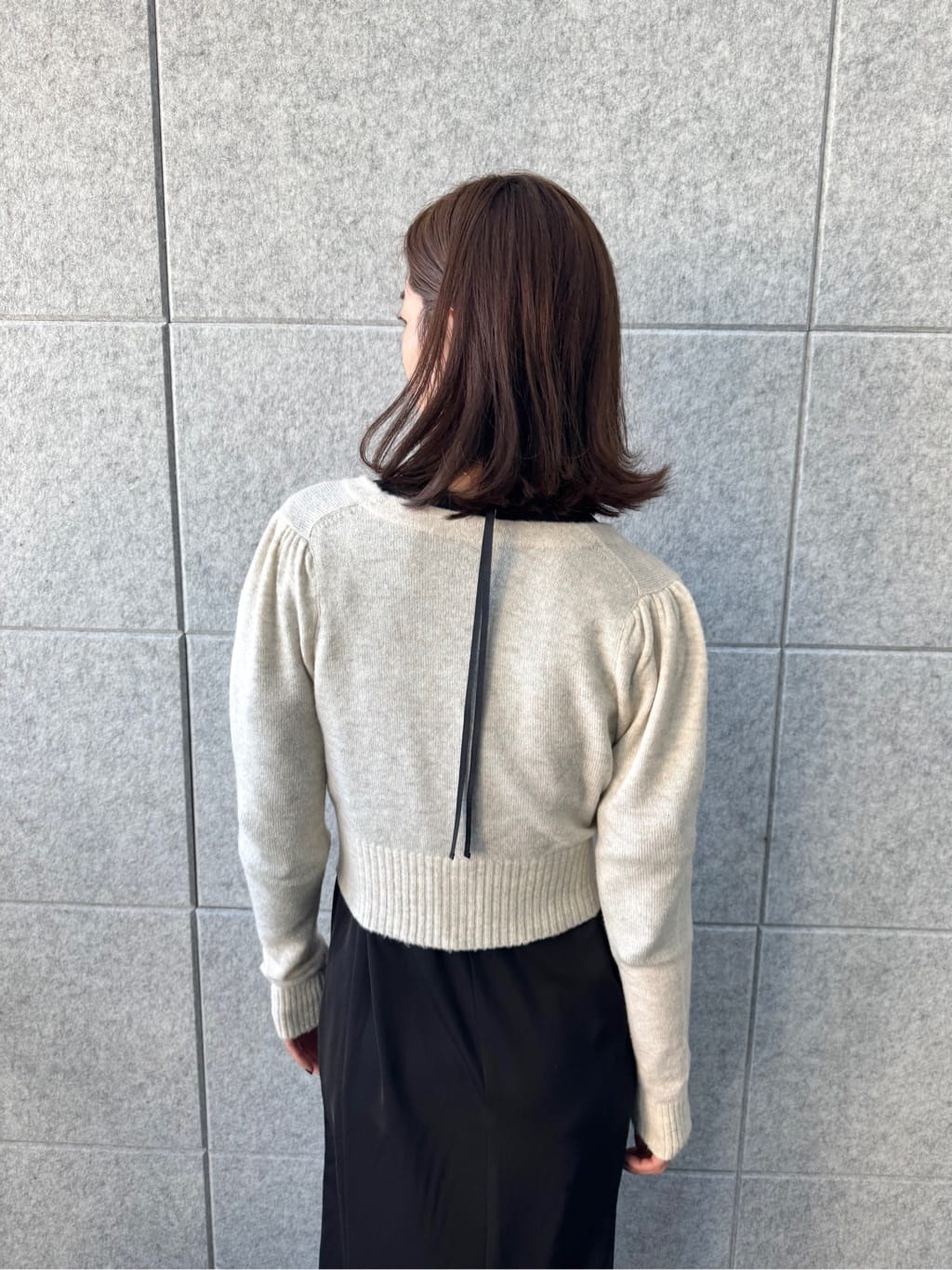 uchi__yamaさんの「CODE A｜M cloudy puff cardigan」を使ったコーディネート