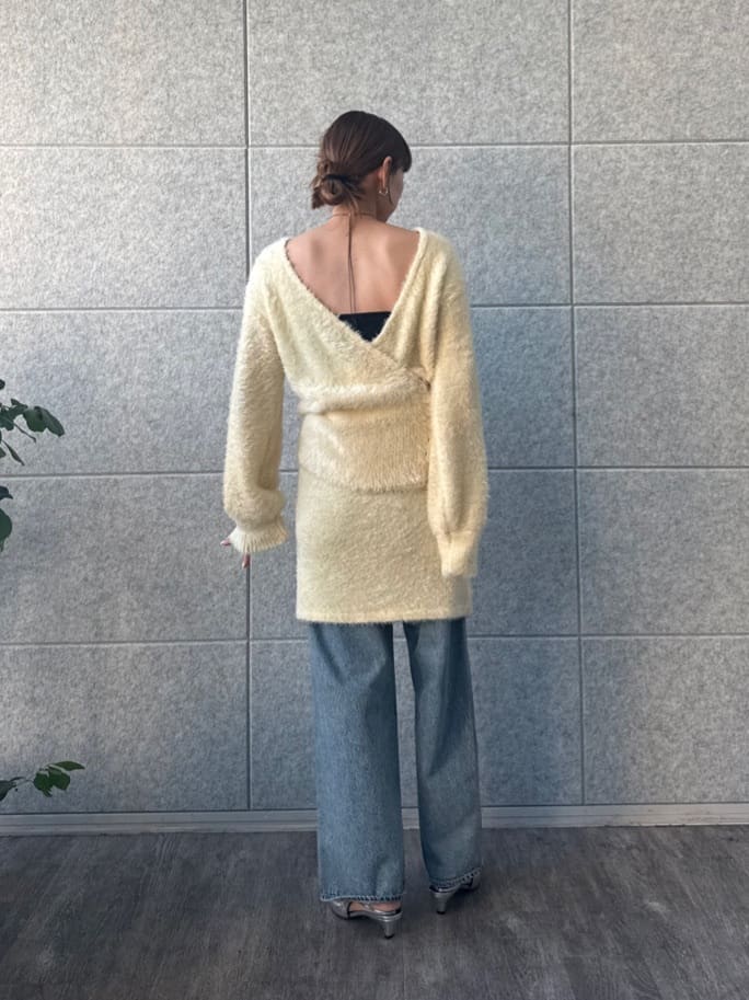 designer yukaさんの「CODE A｜feather pullover」を使ったコーディネート