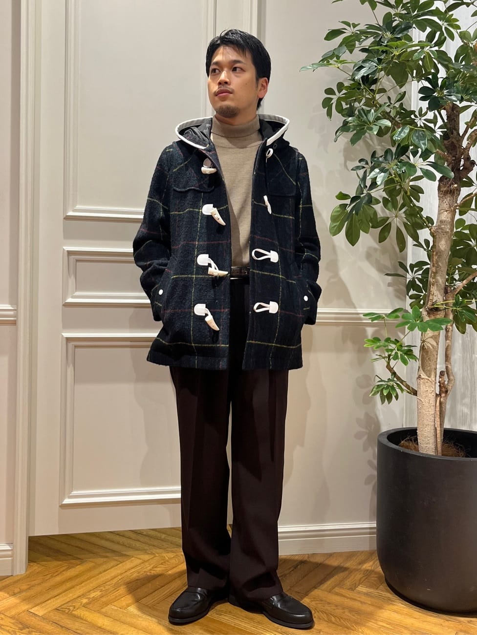 Tokuさんの「DRESSTERIOR｜◆サスティナブル タートルニット」を使ったコーディネート