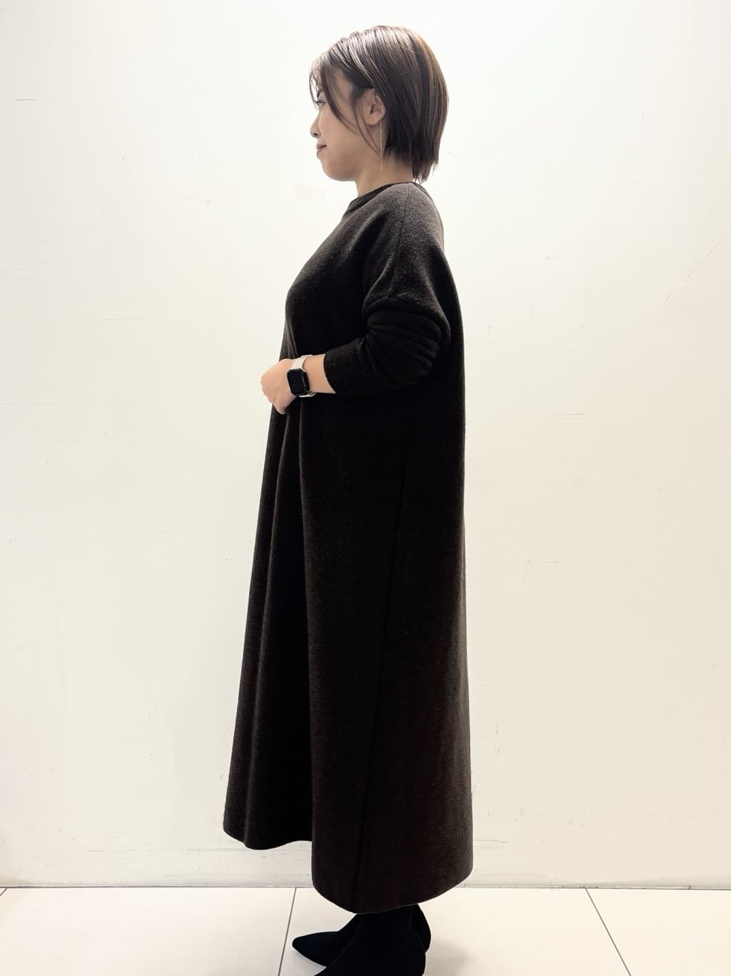 ayumiさんの「UNTITLED｜【名品／定番人気】ウールチェックストール」を使ったコーディネート