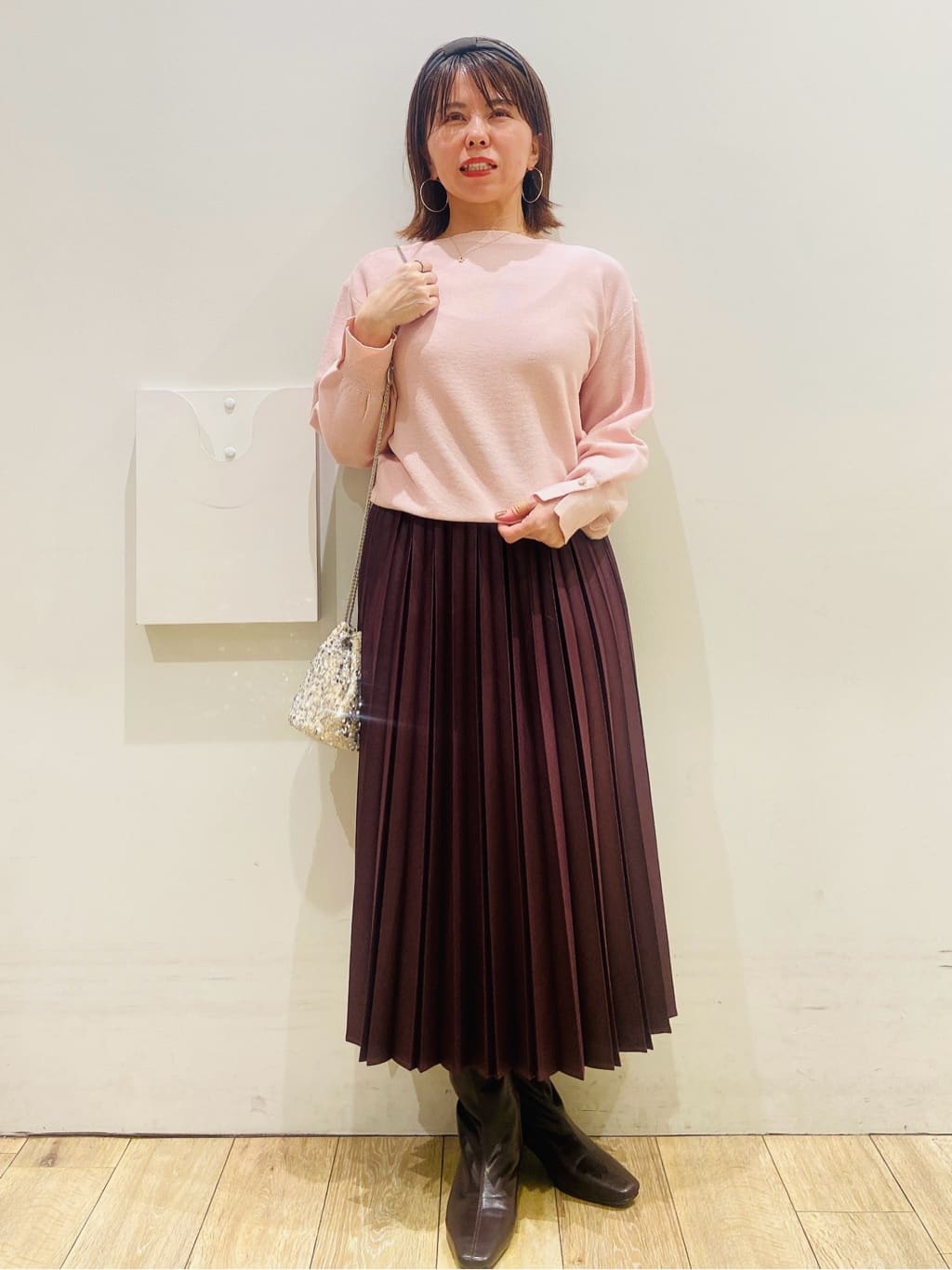 YUKOさんの「index｜KAWADAダウンショートコート【撥水／洗濯機OK／静電気防止裏地】《XS～LL》」を使ったコーディネート