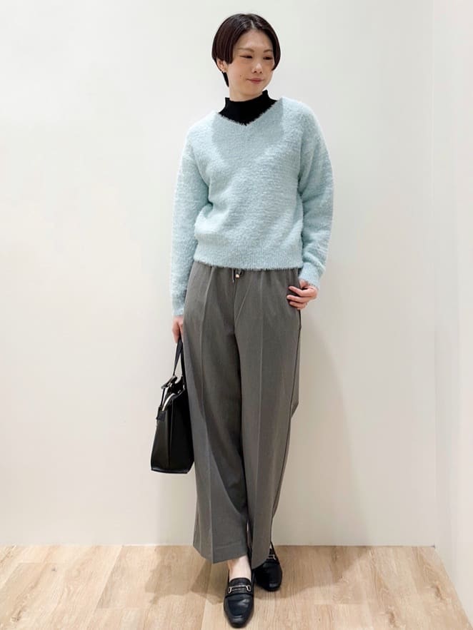 yurieさんの「OPAQUE.CLIP｜カシミヤブレンドウールチェスターコート」を使ったコーディネート