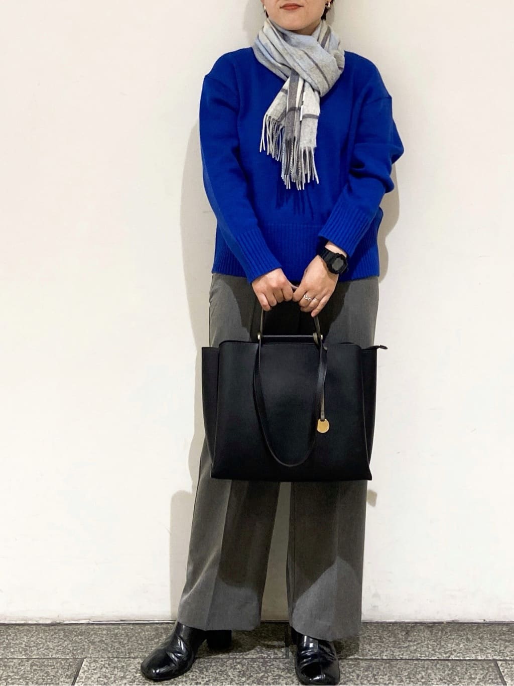 MIHOさんの「OPAQUE.CLIP｜ウォームタッチ イージーワイドパンツ【洗濯機洗OK／ストレッチ】≪SS～LL≫」を使ったコーディネート