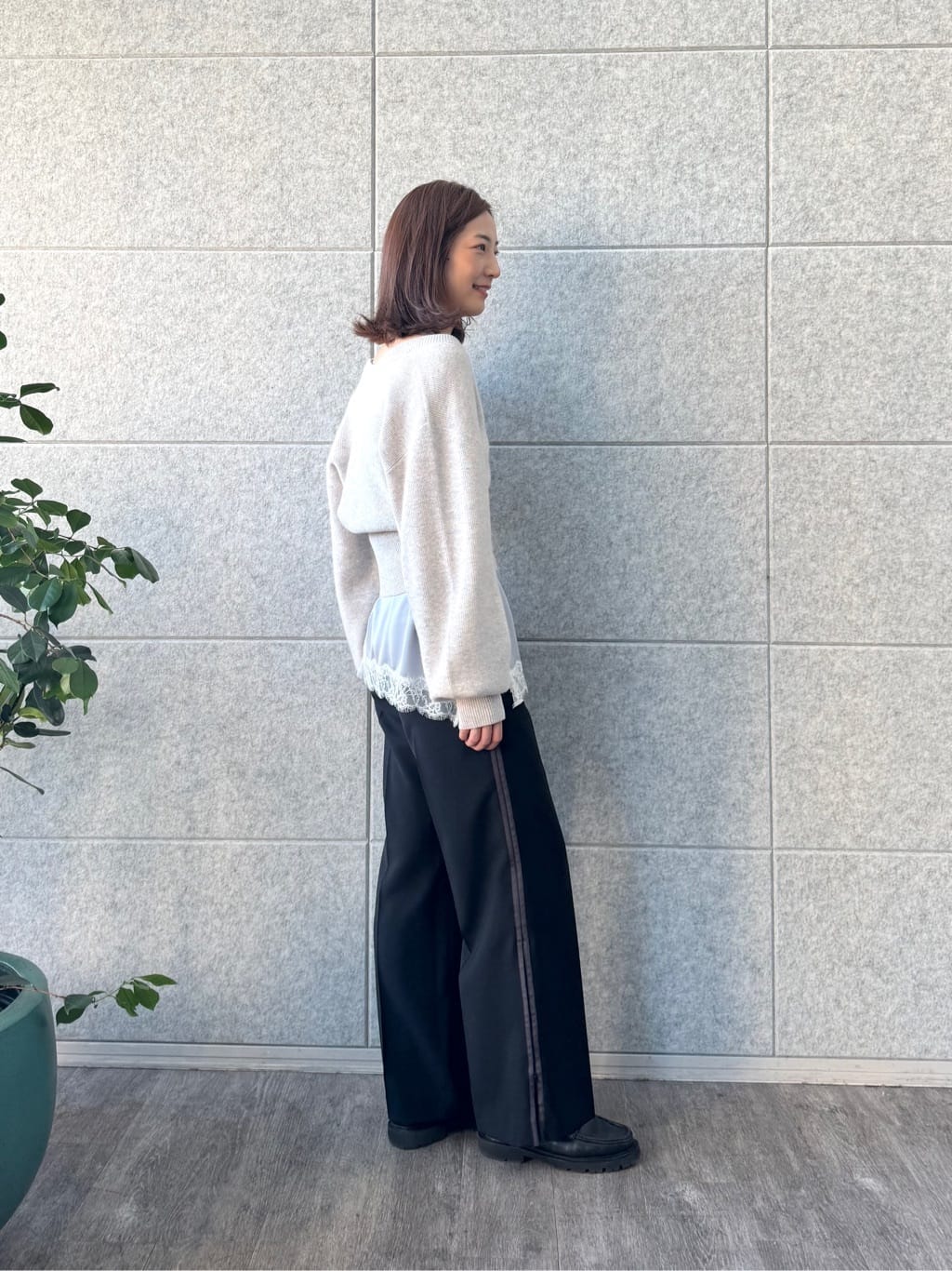 uchi__yamaさんの「CODE A｜zip form cardigan」を使ったコーディネート