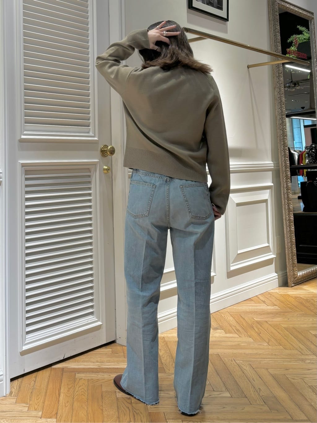 Mgmさんの「DRESSTERIOR｜◆ミラノリブカーディガン」を使ったコーディネート