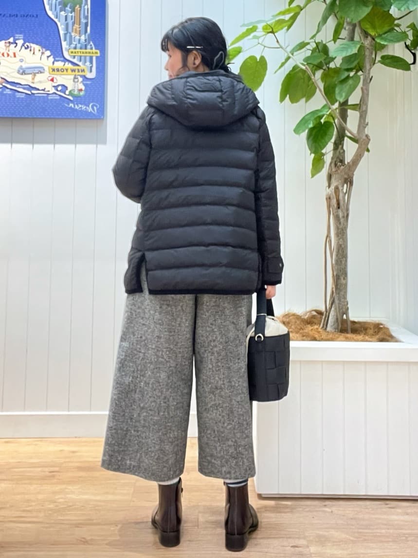 mikaさんの「Dessin｜【撥水・2WAY】ミュラーダウンコートミドル丈」を使ったコーディネート