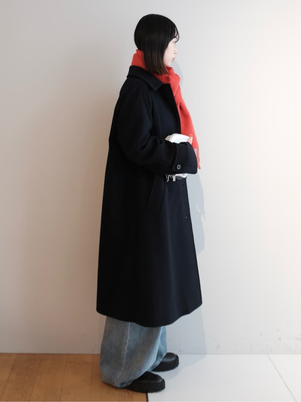 Kishimotoさんの「DRESSTERIOR｜◆Dhyana．（ディアナドット） バックファスナー チェルシーブーツ」を使ったコーディネート