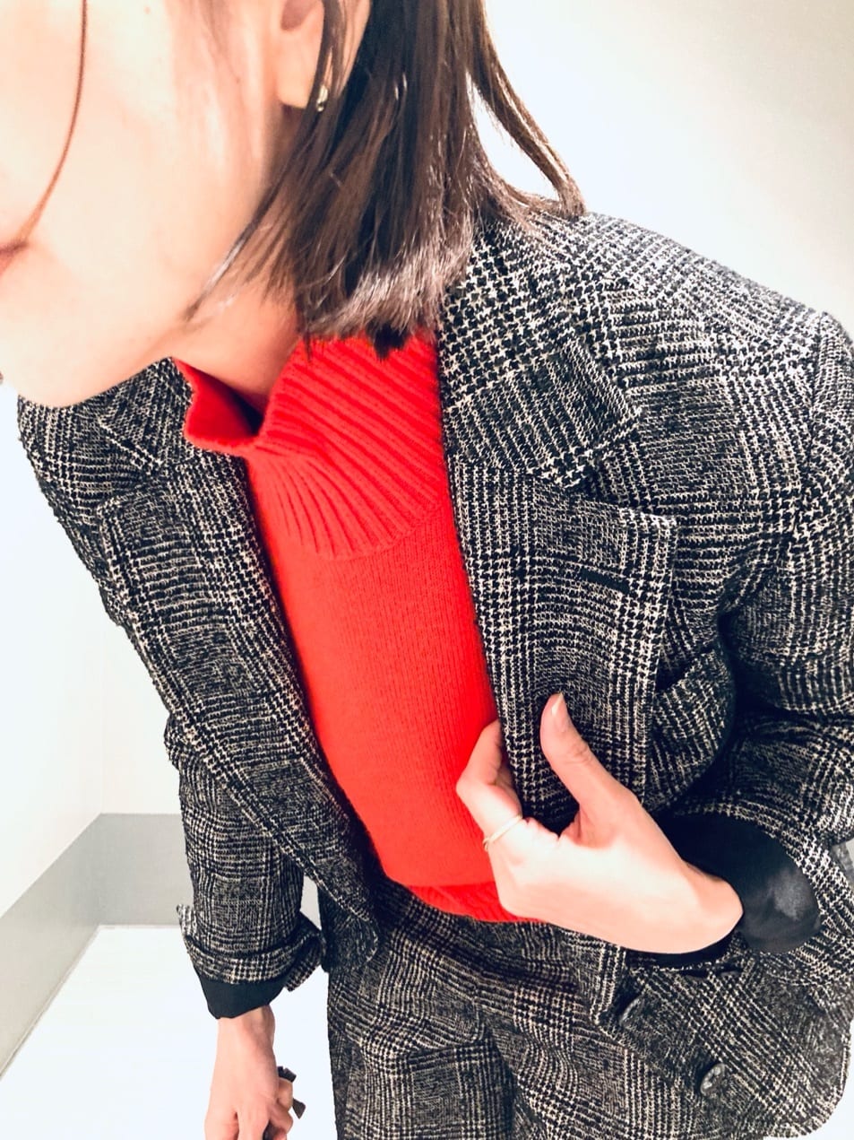 Furuさんの「DRESSTERIOR｜◆ループグレンチェックジャケット」を使ったコーディネート