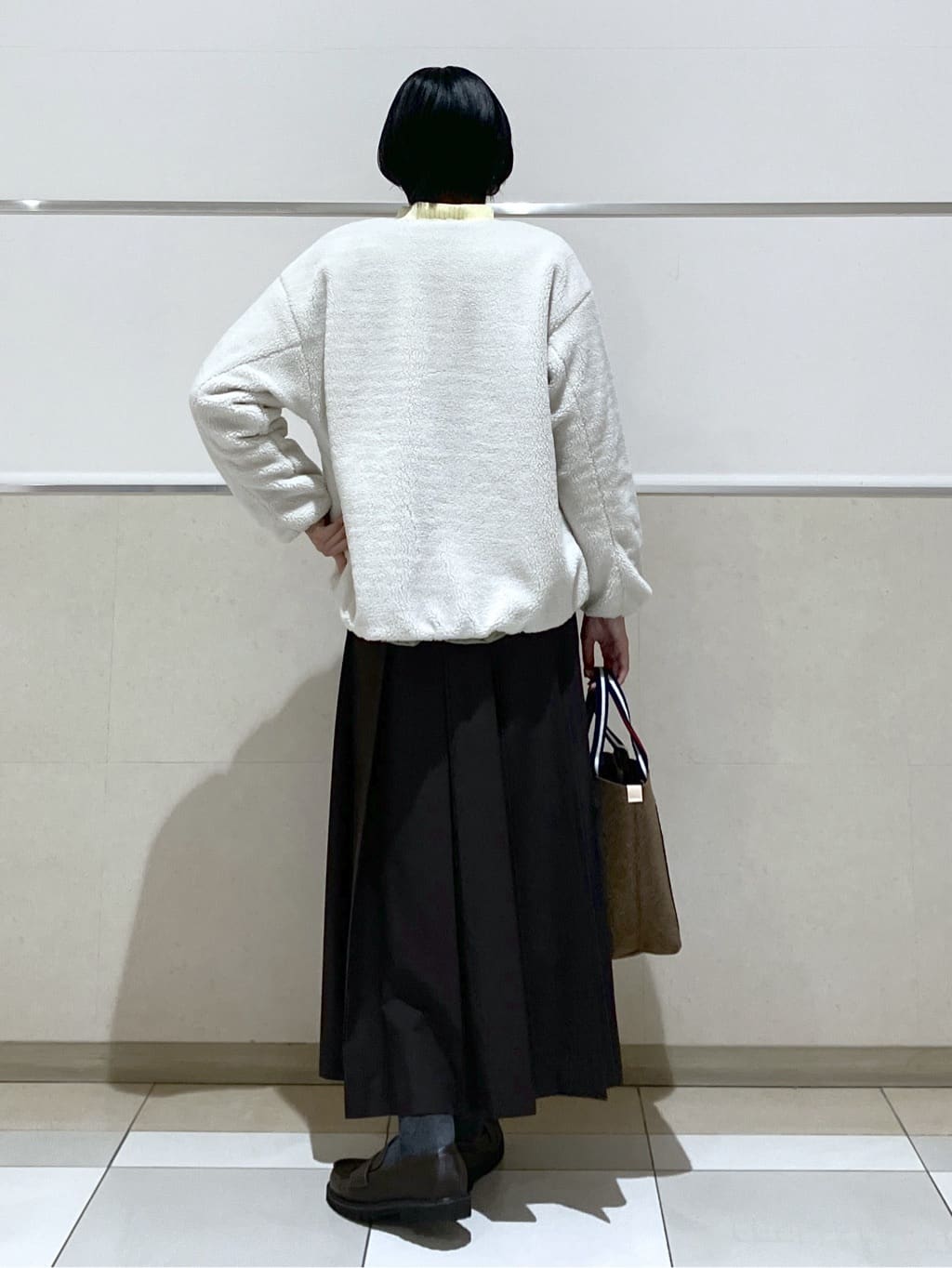 eriko さんの「Dessin｜【2WAY】リバーシブルタフタボアアウター」を使ったコーディネート