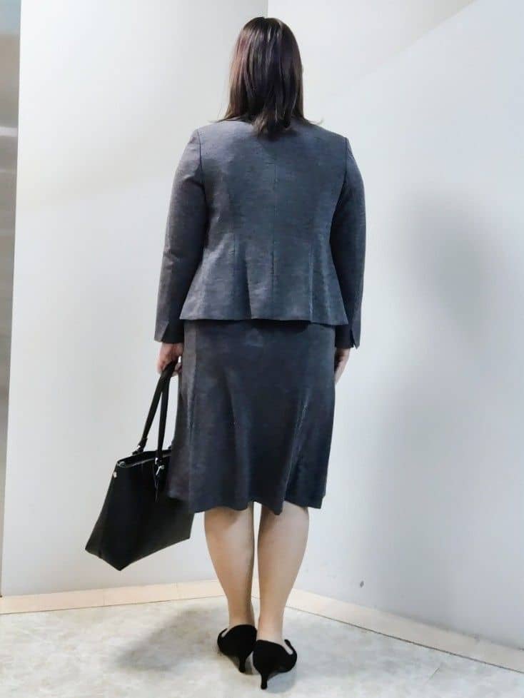 エリさんの「Reflect｜【SS-4Lサイズ】匠ジャケット／ベーシックテーラード／WEB先行カラーあり」を使ったコーディネート
