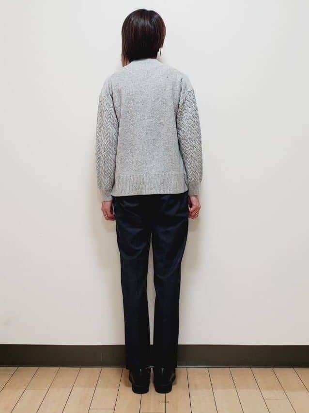 yuuさんの「Reflect｜【一枚で着映え◎／ゆったりシルエット】ラメ&times;スパンコールウール混ニット」を使ったコーディネート