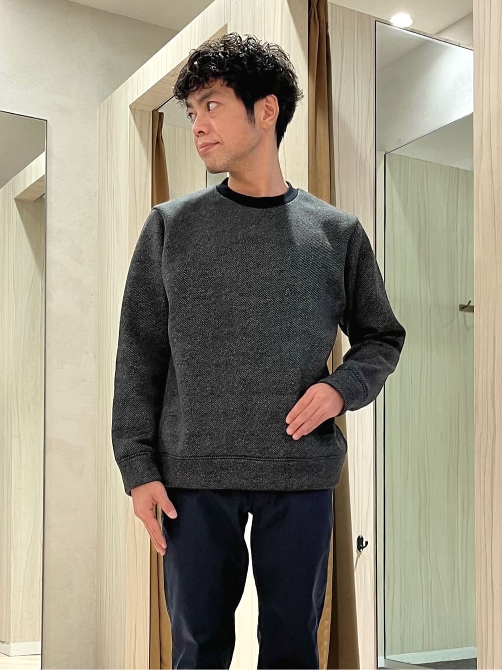 URAさんの「TAKEO KIKUCHI｜【3WAY】ドビー ダウンライナー付ブルゾン」を使ったコーディネート