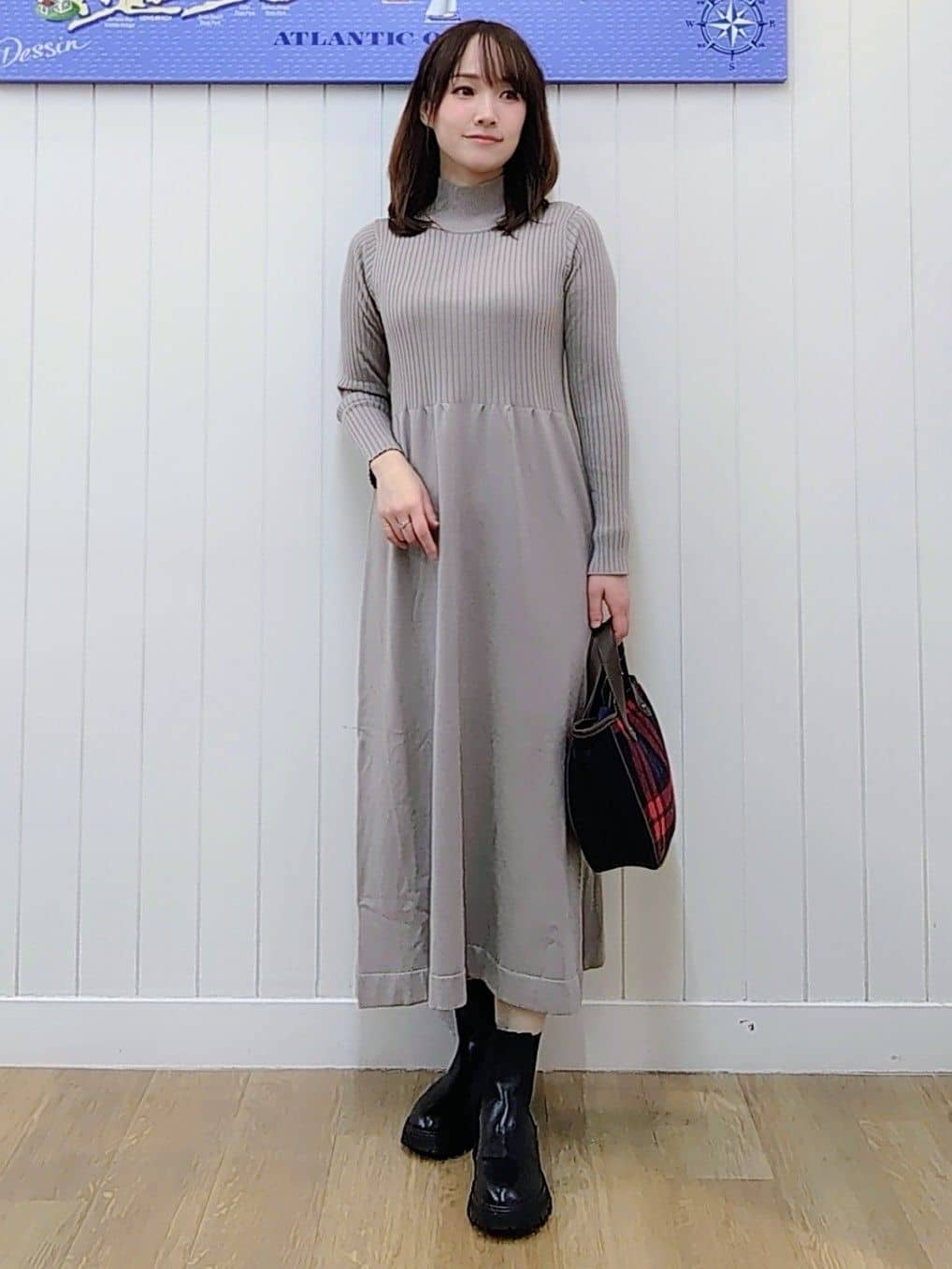itoさんの「Dessin｜【撥水・2WAY】ミュラーダウンコートミドル丈」を使ったコーディネート