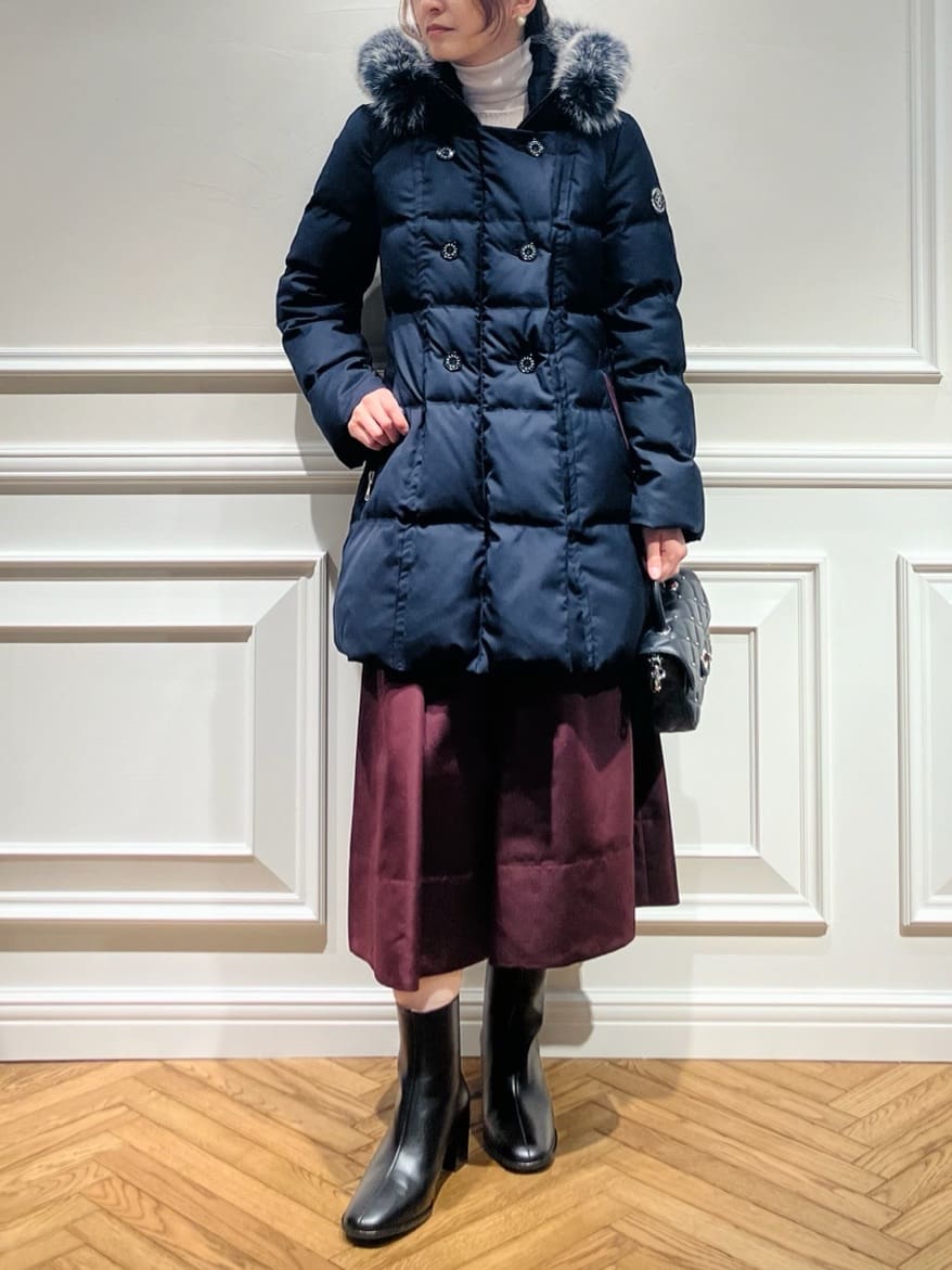 TSUKUIさんの「DRESSTERIOR｜シルクブレンドメリノウールリブプルオーバー」を使ったコーディネート