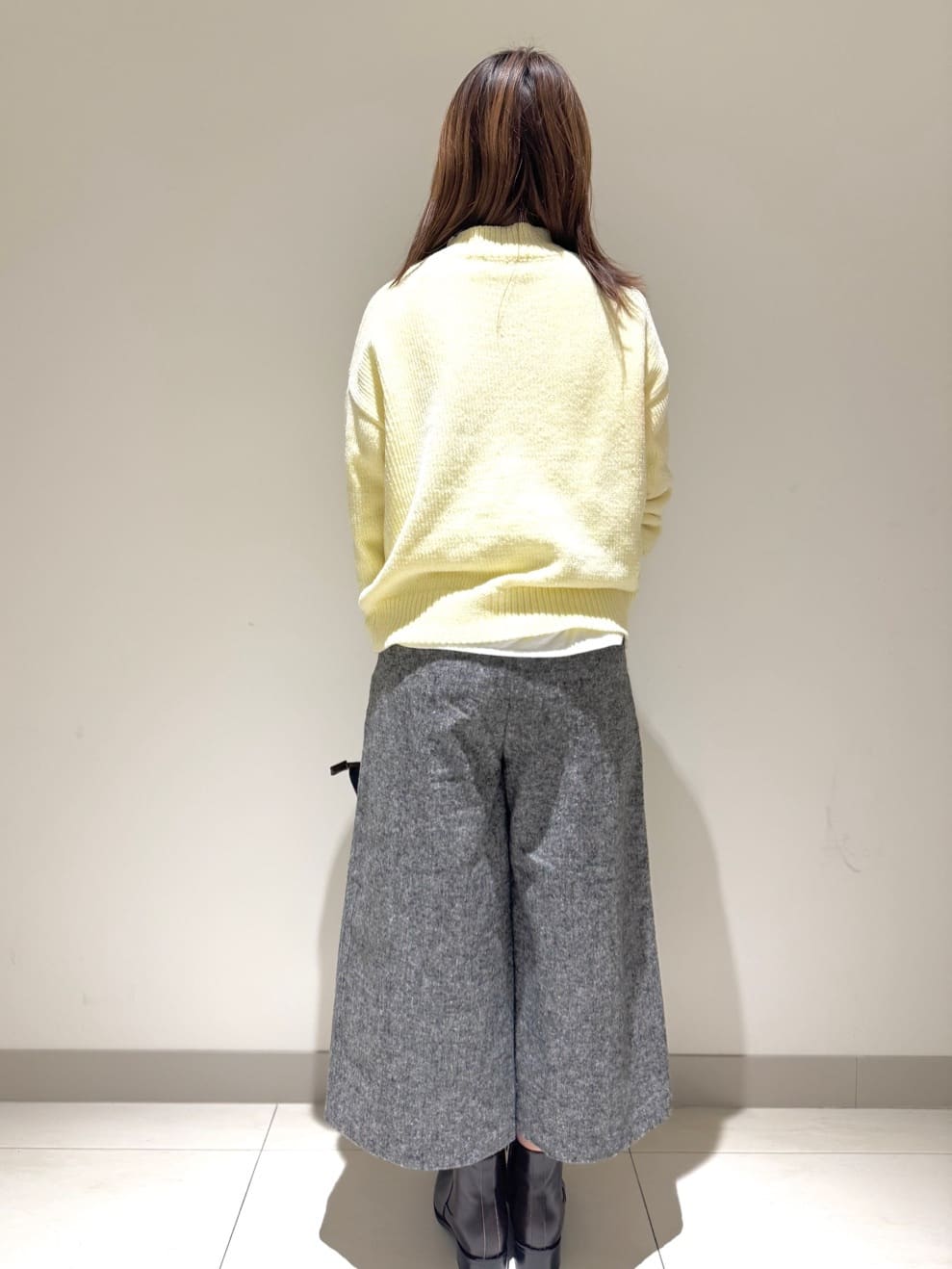 Liriさんの「Dessin｜【選べる首元デザイン/洗える】クルーネックロングTシャツ」を使ったコーディネート