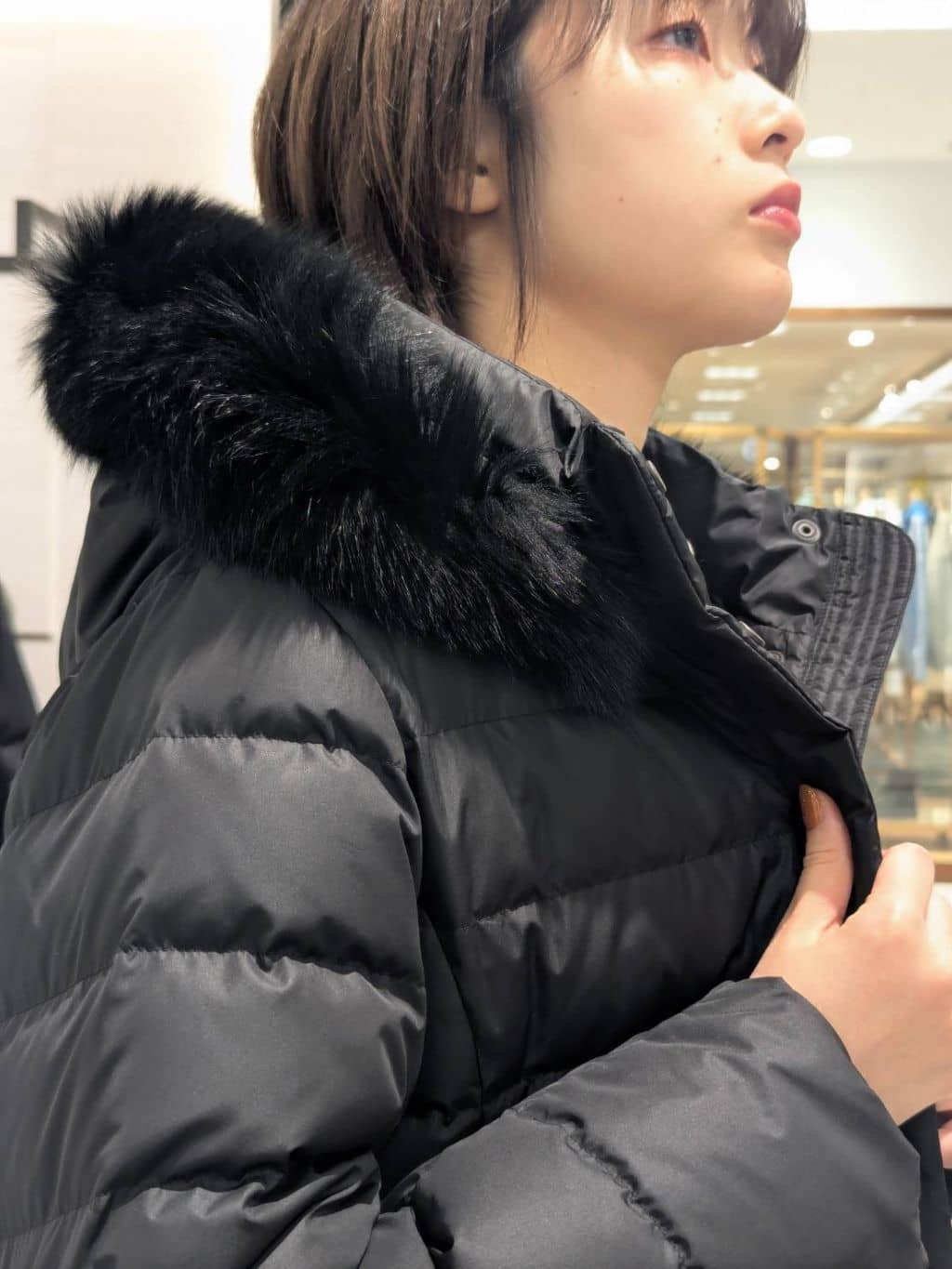 nonoさんの「UNTITLED｜【はっ水機能/フード取り外し可】ミディダウンコート」を使ったコーディネート