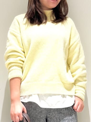 Liriさんの「Dessin｜【選べる首元デザイン/洗える】クルーネックロングTシャツ」を使ったコーディネート