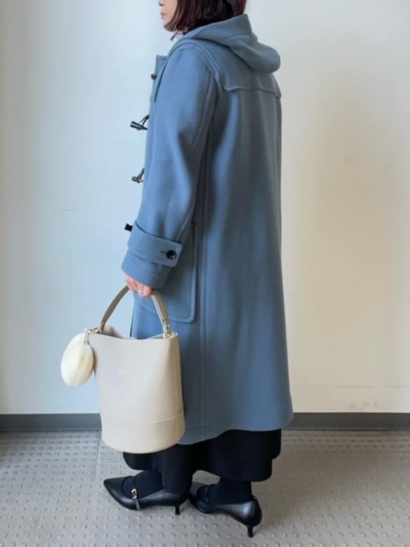 Asamiさんの「DRESSTERIOR｜Superfineリサイクルメルトンダッフルコート」を使ったコーディネート