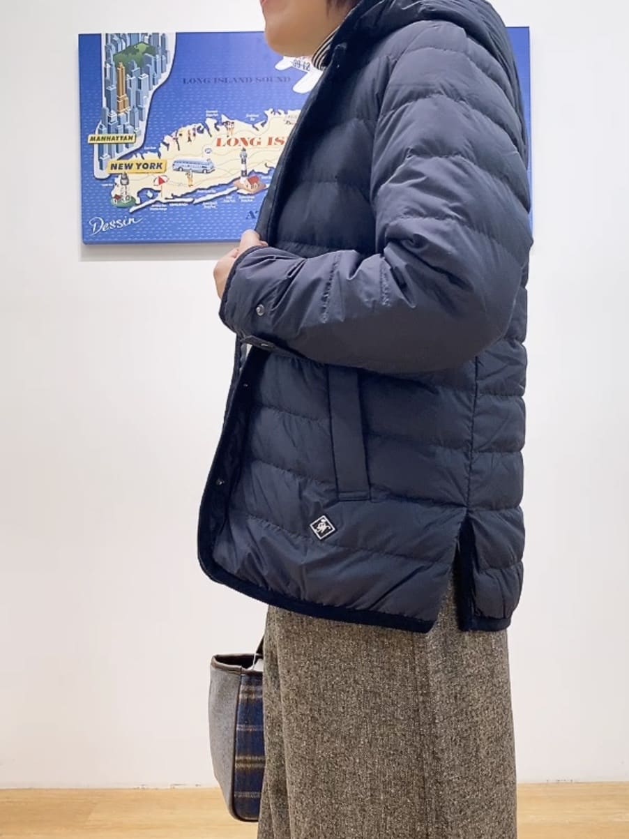 Hamaさんの「Dessin｜【撥水・2WAY】ミュラーダウンコートミドル丈」を使ったコーディネート