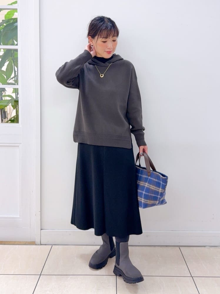 Osawaさんの「Dessin｜メタルワントップネックレス」を使ったコーディネート