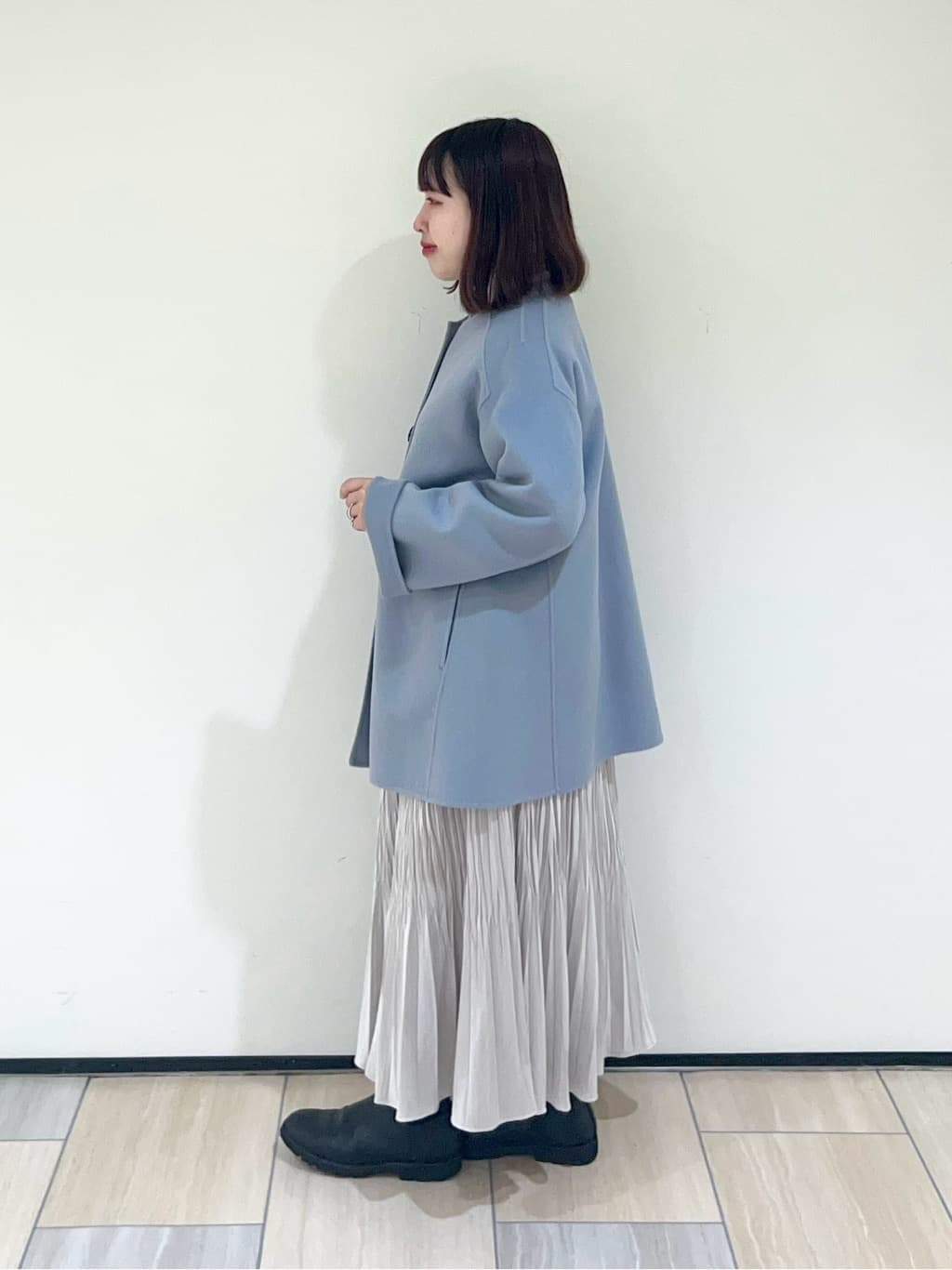 Mitsukiさんの「UNTITLED｜【ゆったりサイズ／着丈短め】ジップニットカーディガン」を使ったコーディネート
