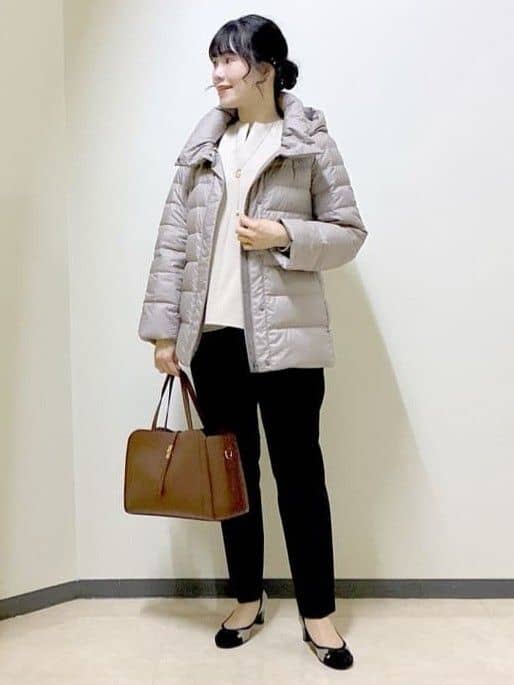  beni_gingerさんの「Reflect｜【SS-4Lサイズ】フーデッドミドルダウンコート」を使ったコーディネート