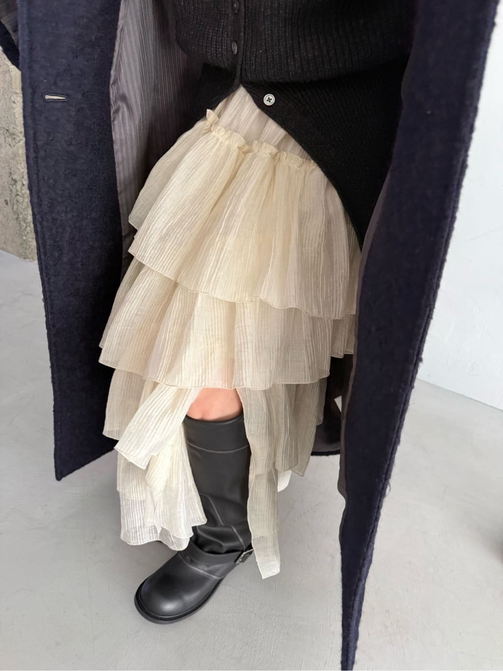 miyu maesakaさんの「CODE A｜M long coat」を使ったコーディネート