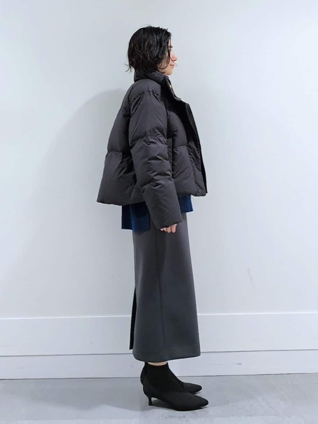 ミズタさんの「UNTITLED｜【トレンド/撥水機能/防寒】ショートダウンコート」を使ったコーディネート