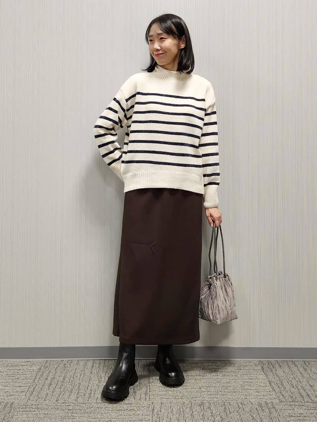 naraさんの「Dessin｜【撥水・2WAY】ミュラーダウンコートロング丈」を使ったコーディネート