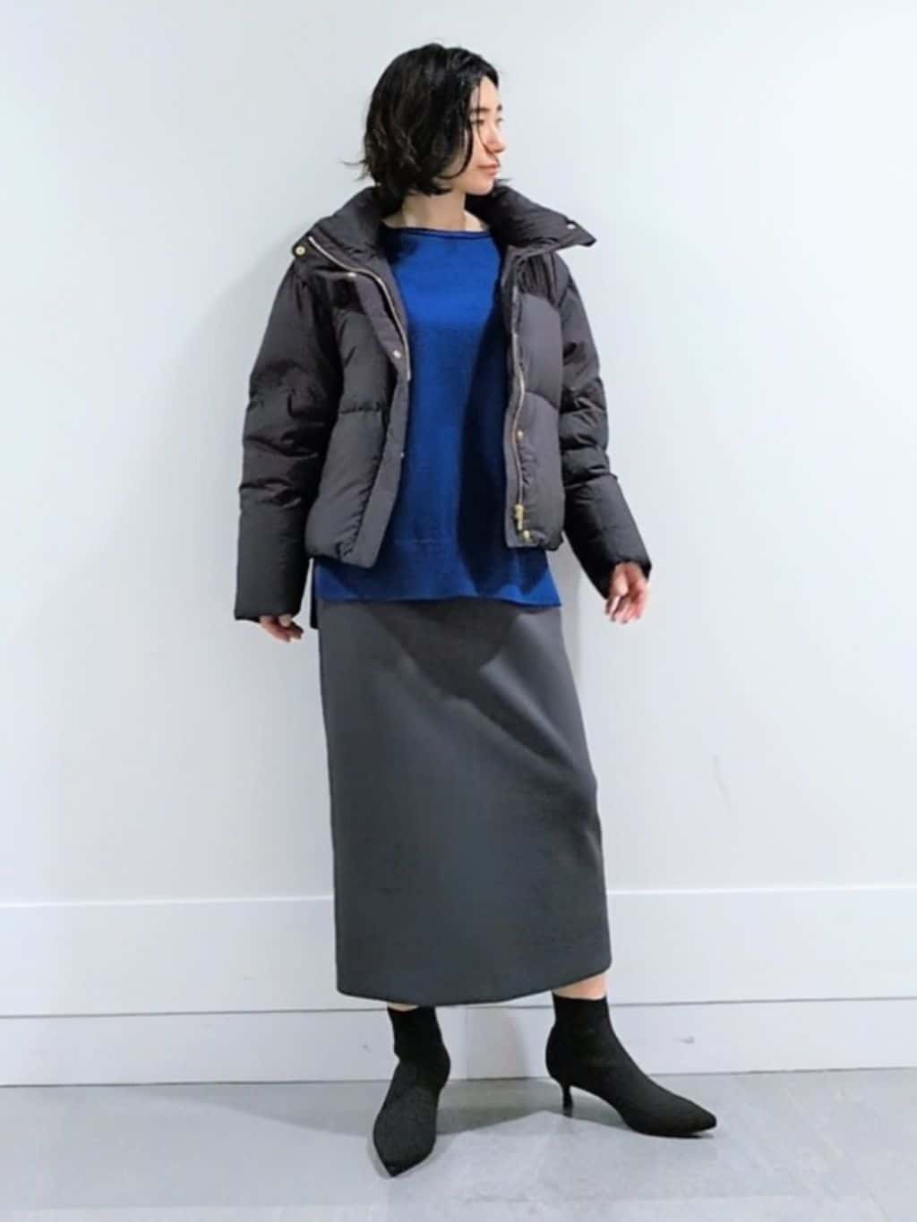 ミズタさんの「UNTITLED｜【トレンド/撥水機能/防寒】ショートダウンコート」を使ったコーディネート