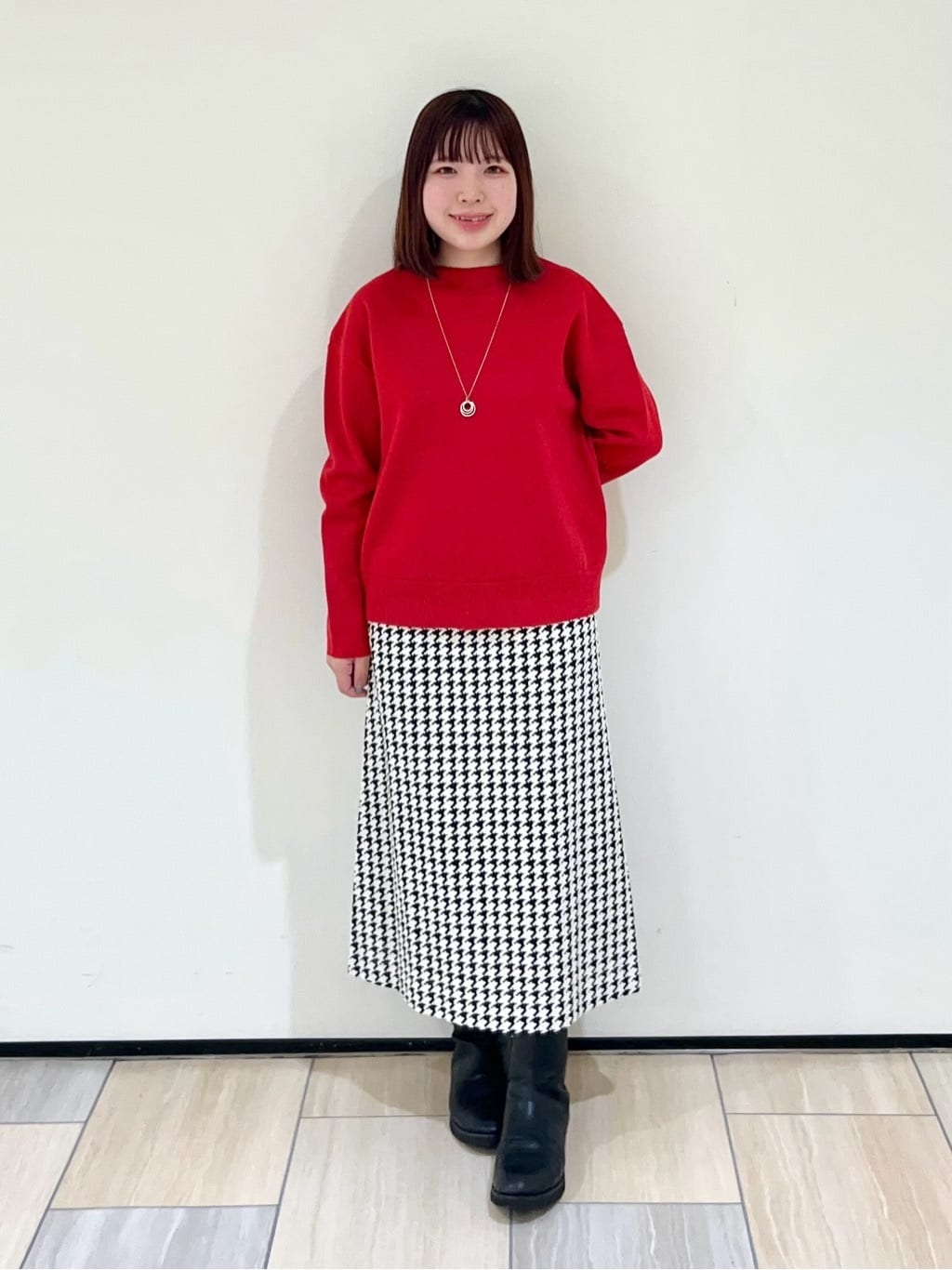 Mitsukiさんの「UNTITLED｜【洗える】モックネックミラノリブニット」を使ったコーディネート