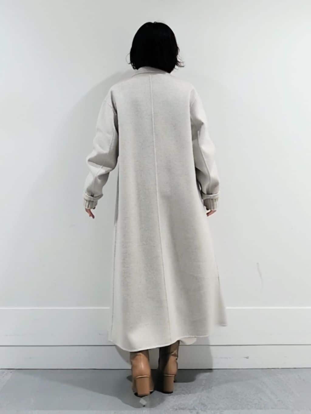 ミズタさんの「UNTITLED｜【洗える】スポンディッシュ ケーブル柄ニット」を使ったコーディネート