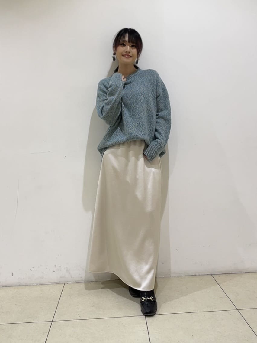watanabeさんの「UNTITLED｜【ゆったり】三つ杢カラーニット」を使ったコーディネート