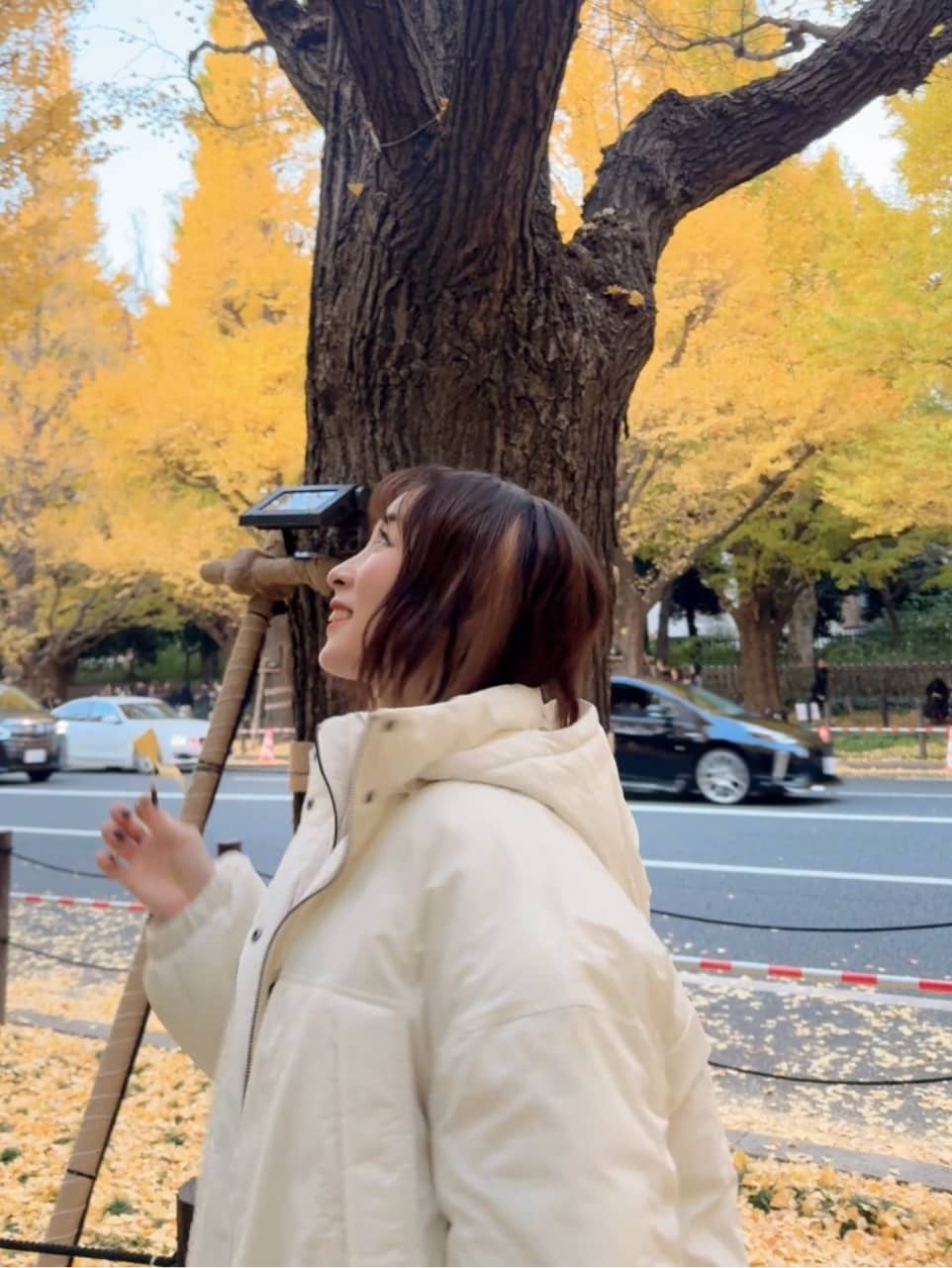 𝐜𝐡𝐢𝐤𝐚さんの「SHOO･LA･RUE｜【撥水/あったか】たっぷり着られる 中綿モンスターショートコート」を使ったコーディネート