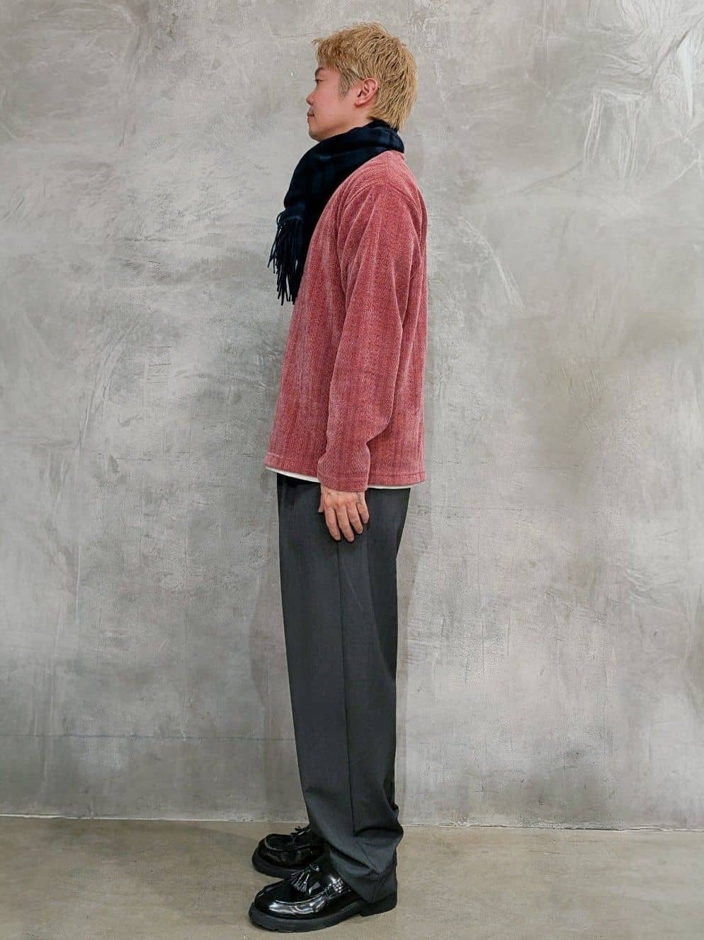 daiさんの「THE SHOP TK｜【心地良い、滑らかさ】レイヤード風ケーブル ニットソー 【洗濯機OK】」を使ったコーディネート