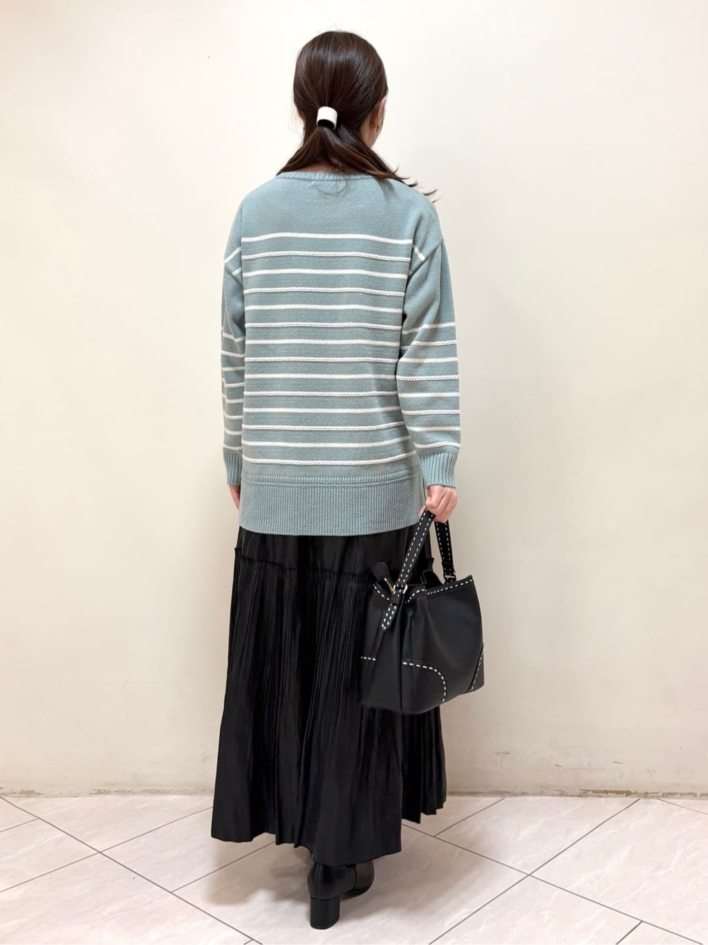 mikiさんの「Reflect｜【腰周りすっきり◎】プリーツギャザースカート」を使ったコーディネート