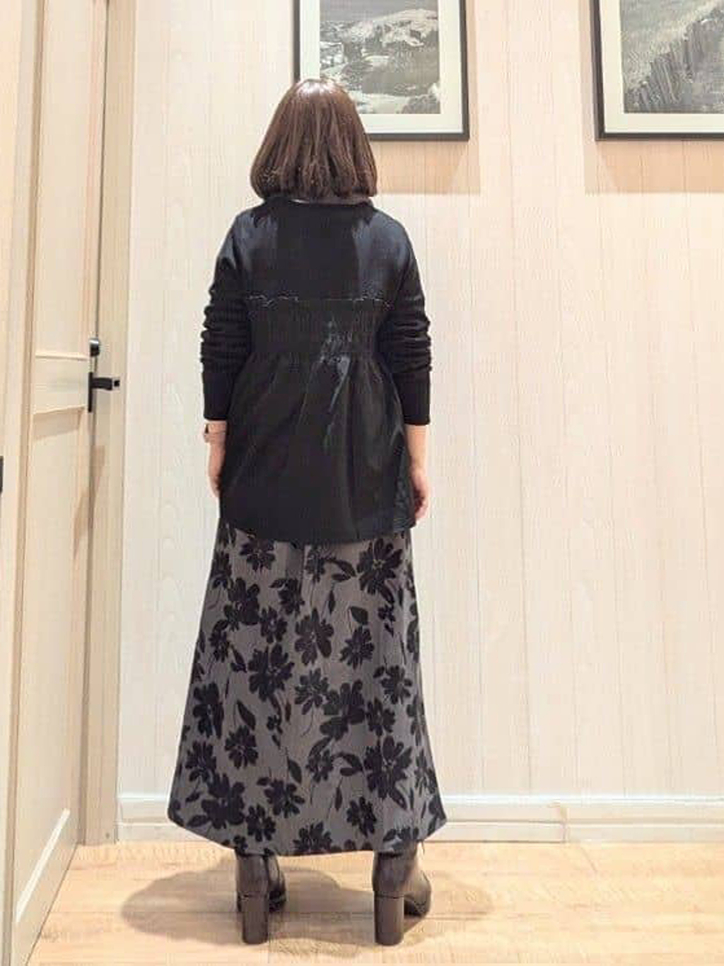 ゆーさんさんの「SHOO･LA･RUE｜【S-LL】1枚でコーデが決まる ビスチェ風ドッキングトップス」を使ったコーディネート