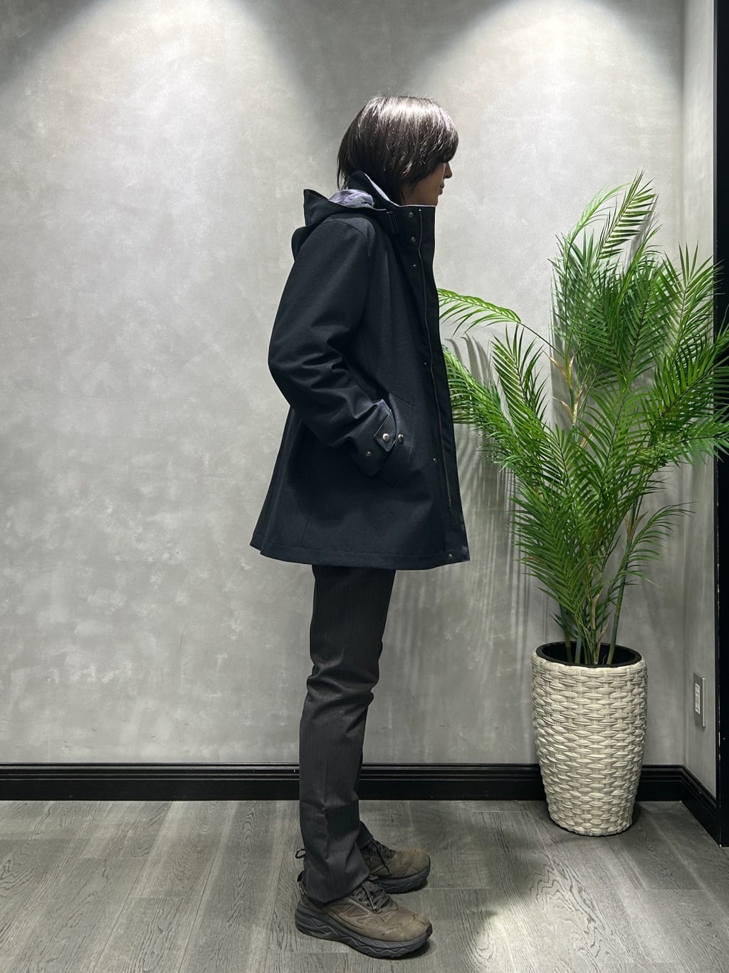 ruiさんの「TAKEO KIKUCHI｜【抗菌防臭/シーズンレス】シアサッカー ジャージシャツ」を使ったコーディネート