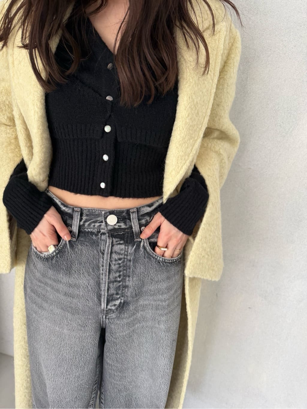 miyu maesakaさんの「CODE A｜M long coat」を使ったコーディネート
