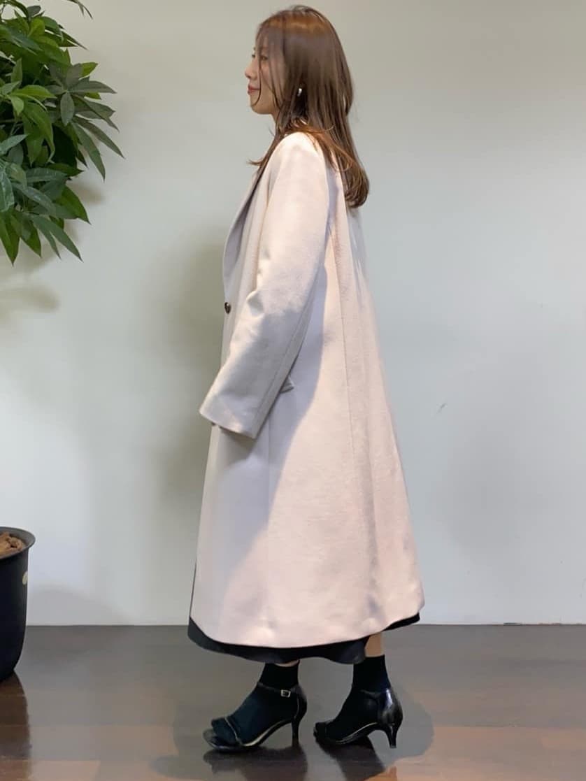 tomoさんの「UNTITLED｜【スタイリッシュ／オンオフ兼用】ウールチェスターコート」を使ったコーディネート