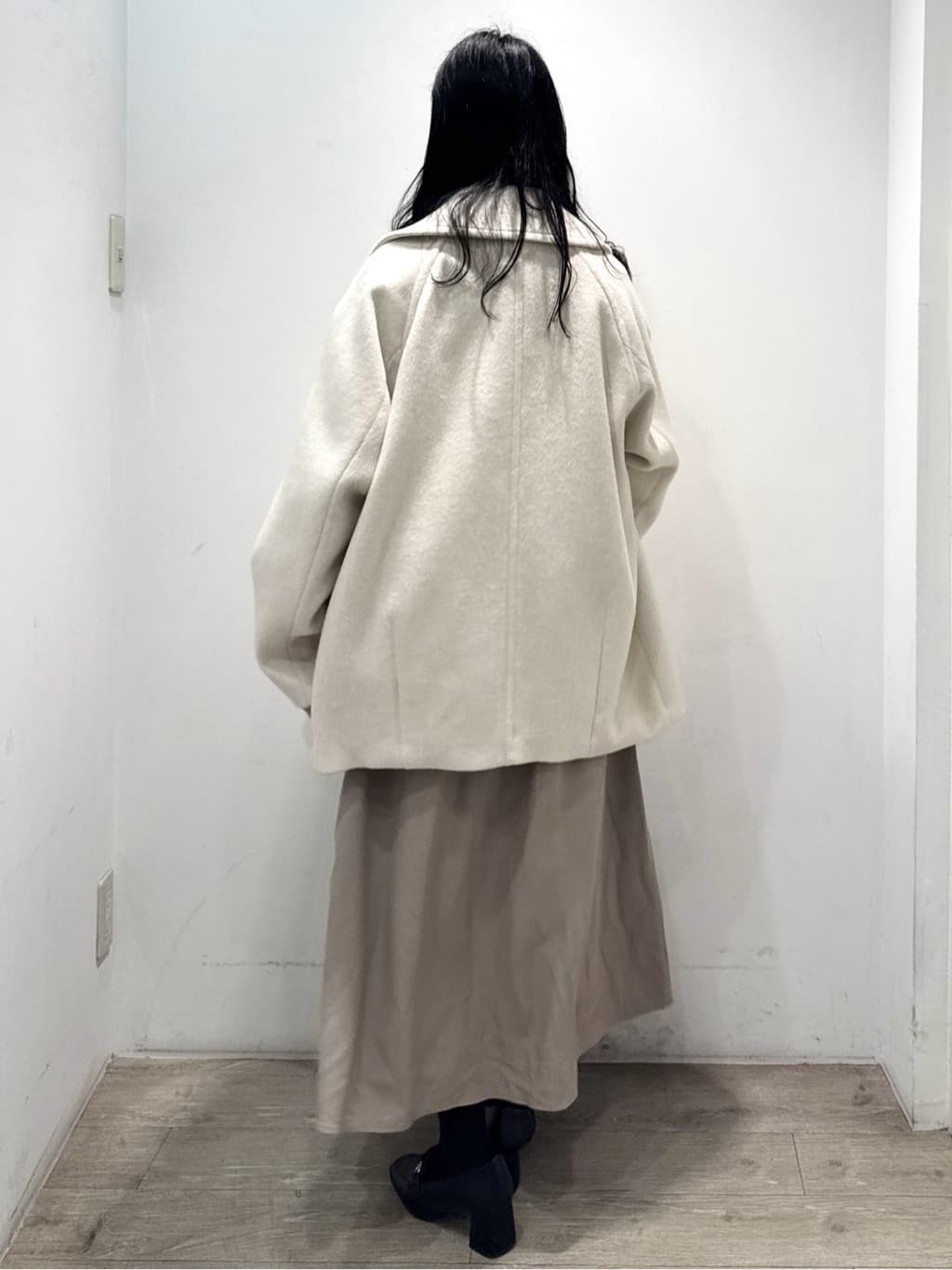 yuicciさんの「OPAQUE.CLIP｜ハイネックリブニット【洗濯機OK】」を使ったコーディネート