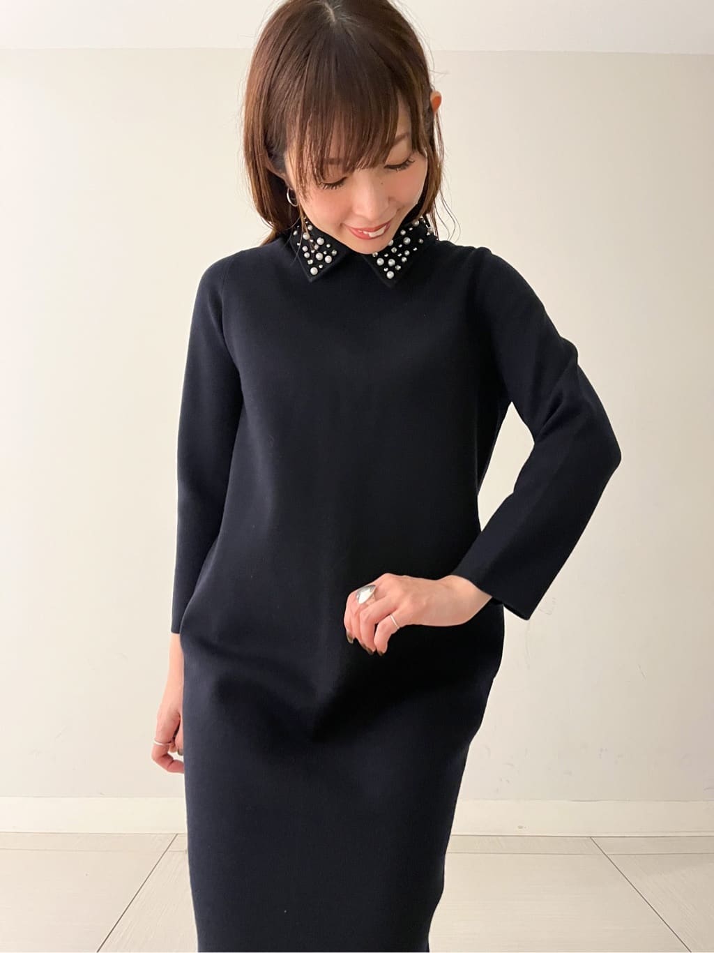 じゅんさんの「DRESSTERIOR｜◆Silver925ハートリング」を使ったコーディネート