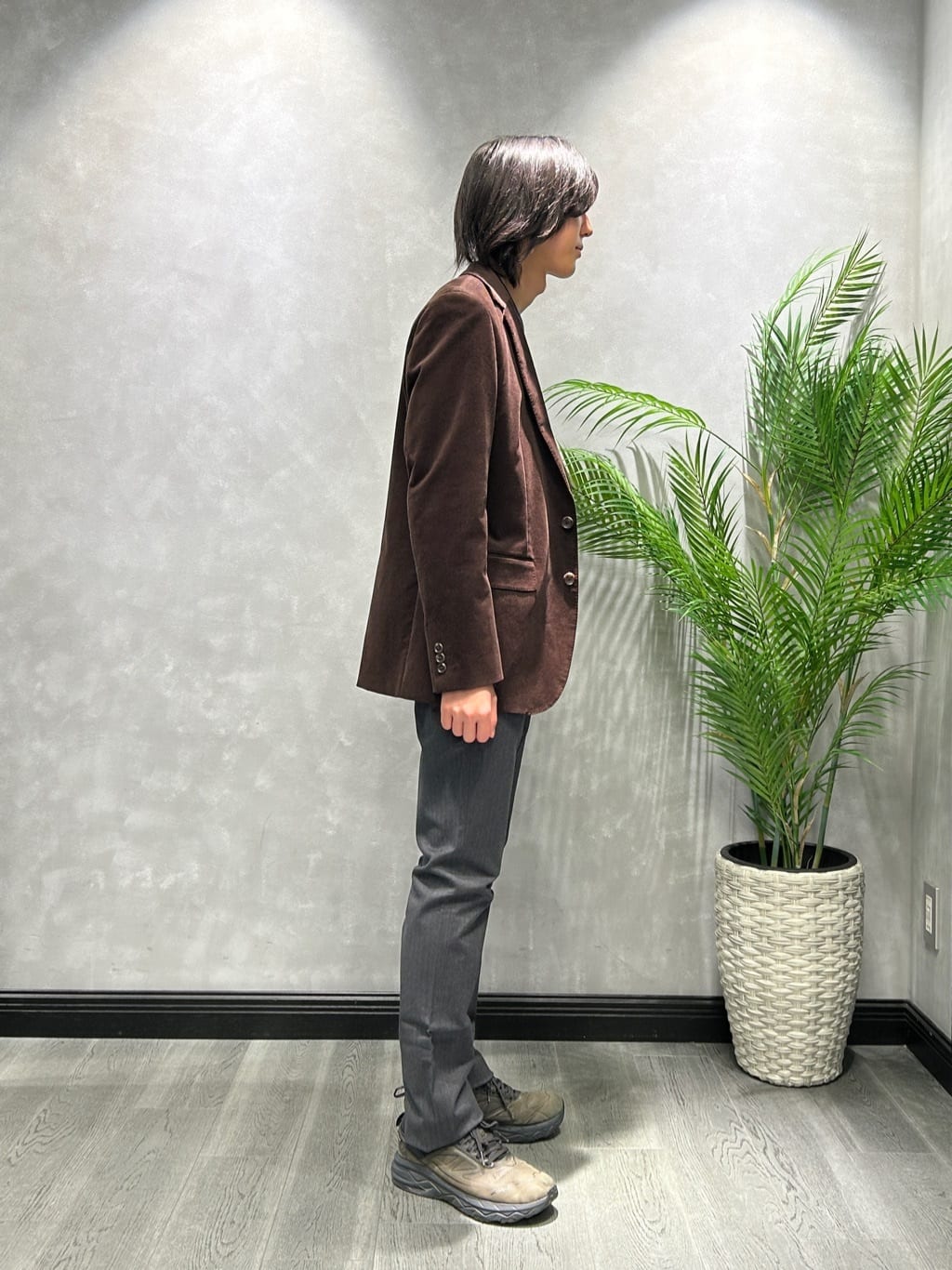 ruiさんの「TAKEO KIKUCHI｜【Sサイズ～】ストレッチコーデュロイ ジャケット」を使ったコーディネート