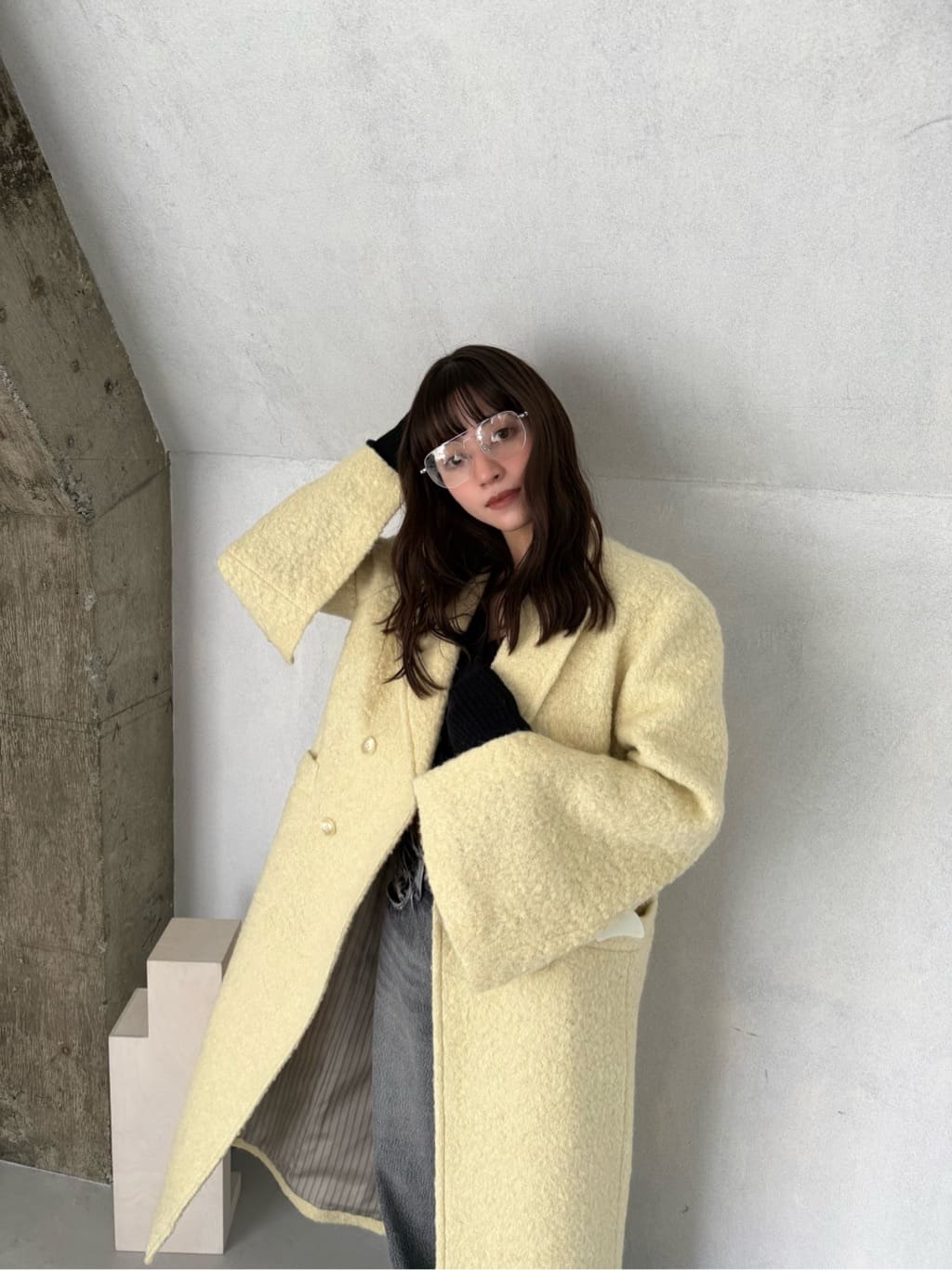 miyu maesakaさんの「CODE A｜M long coat」を使ったコーディネート