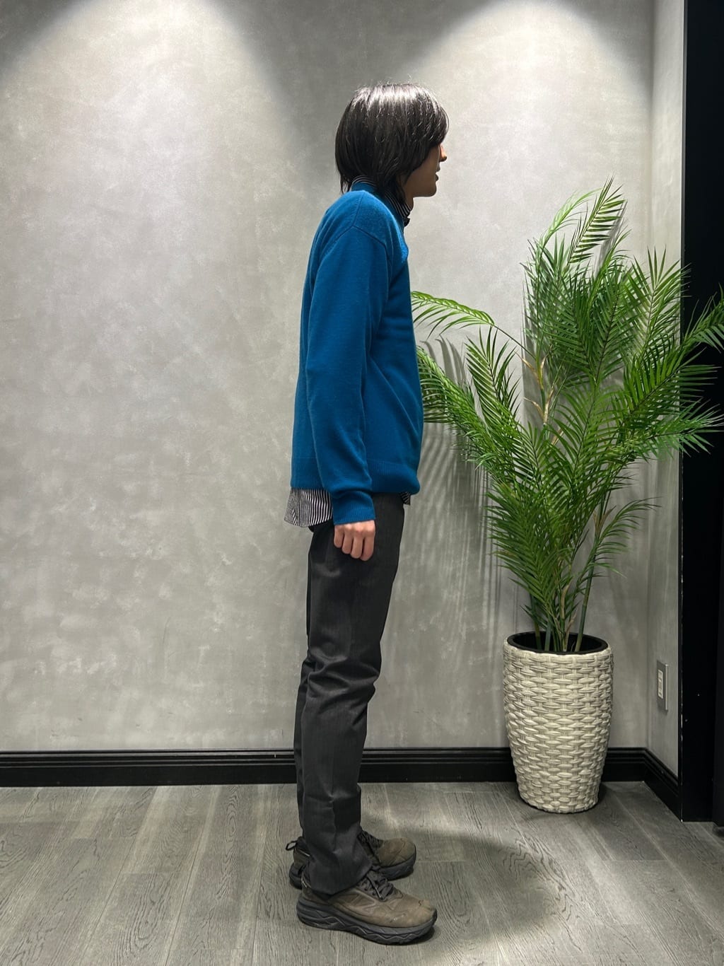 ruiさんの「TAKEO KIKUCHI｜【抗菌防臭/シーズンレス】シアサッカー ジャージシャツ」を使ったコーディネート