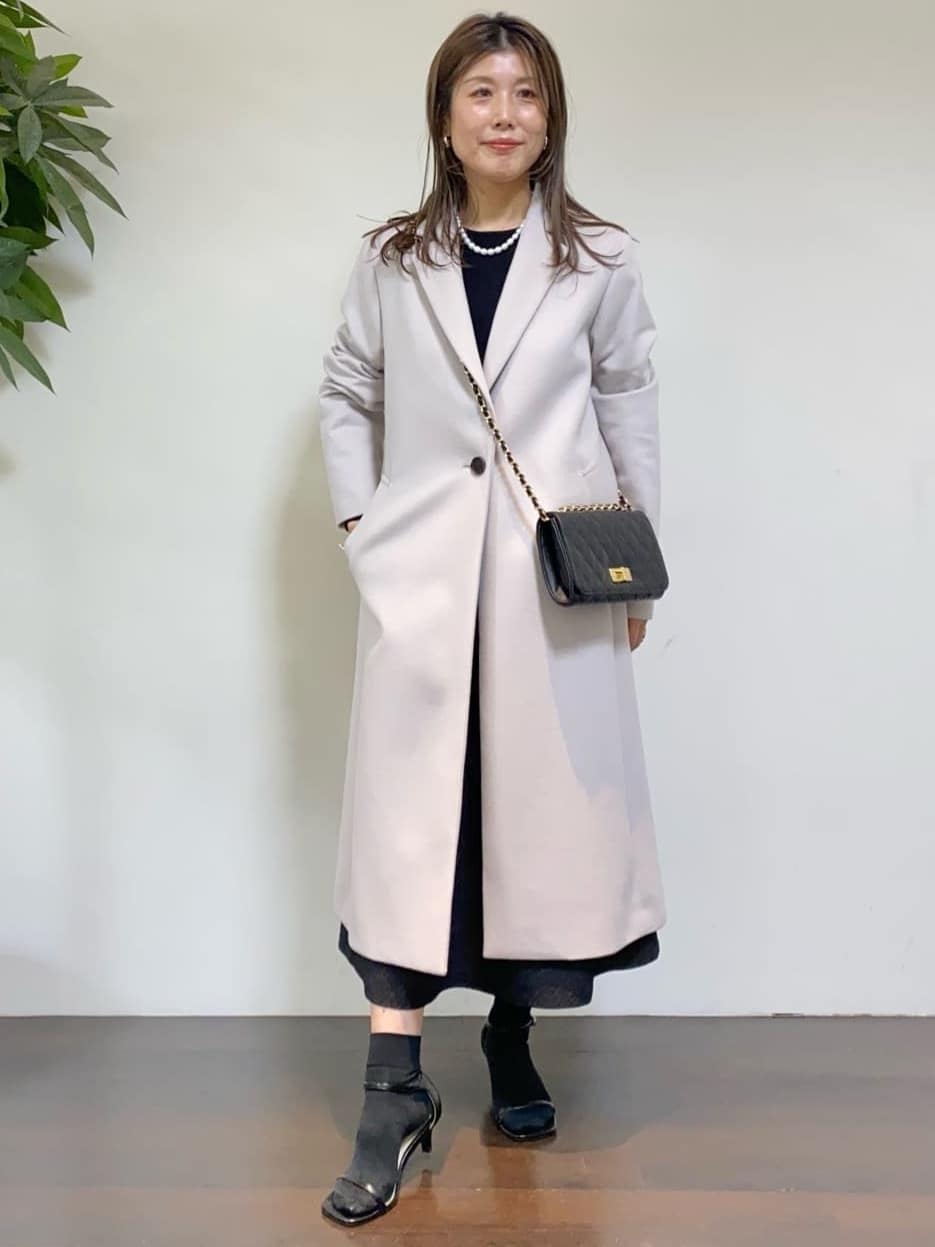 tomoさんの「UNTITLED｜【スタイリッシュ／オンオフ兼用】ウールチェスターコート」を使ったコーディネート