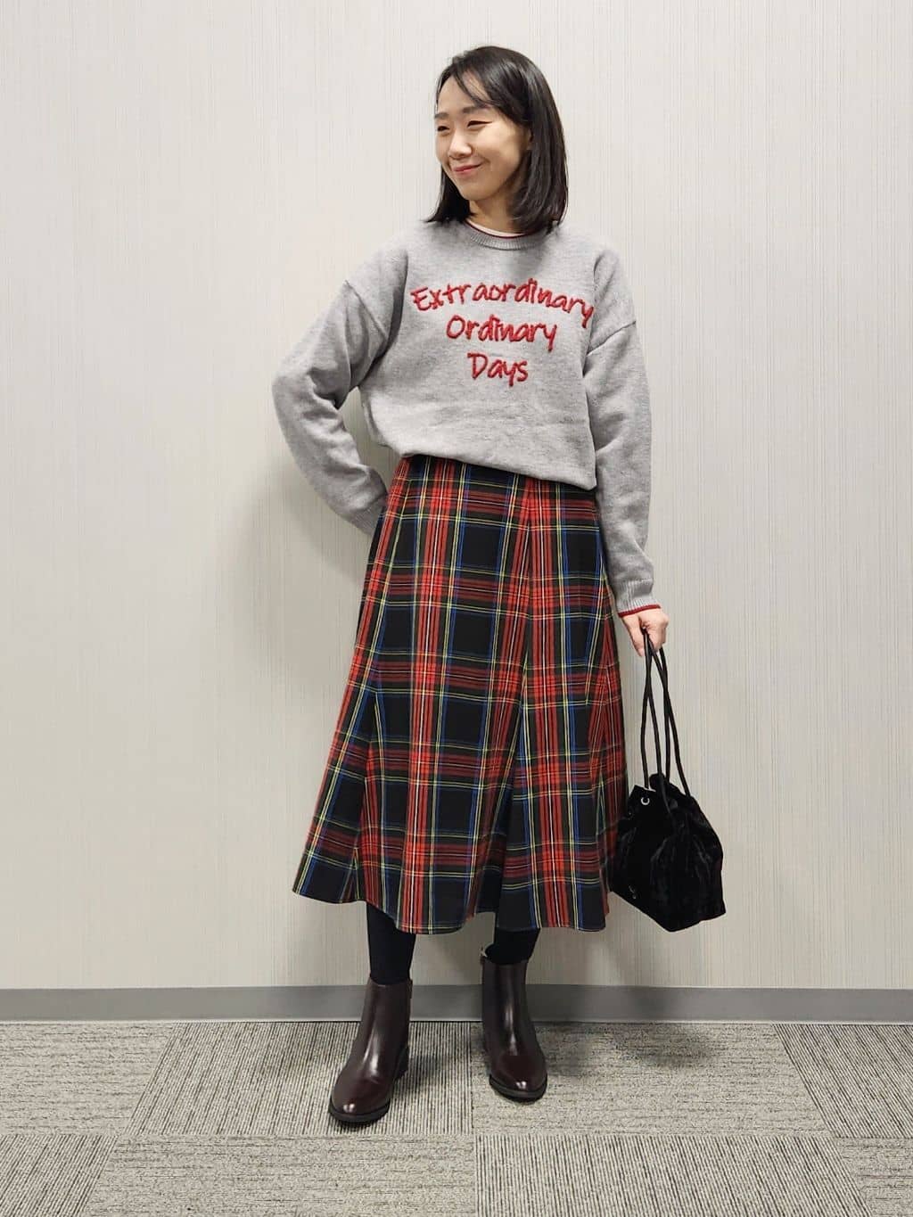 naraさんの「Dessin｜【撥水・2WAY】ミュラーダウンコートミドル丈」を使ったコーディネート